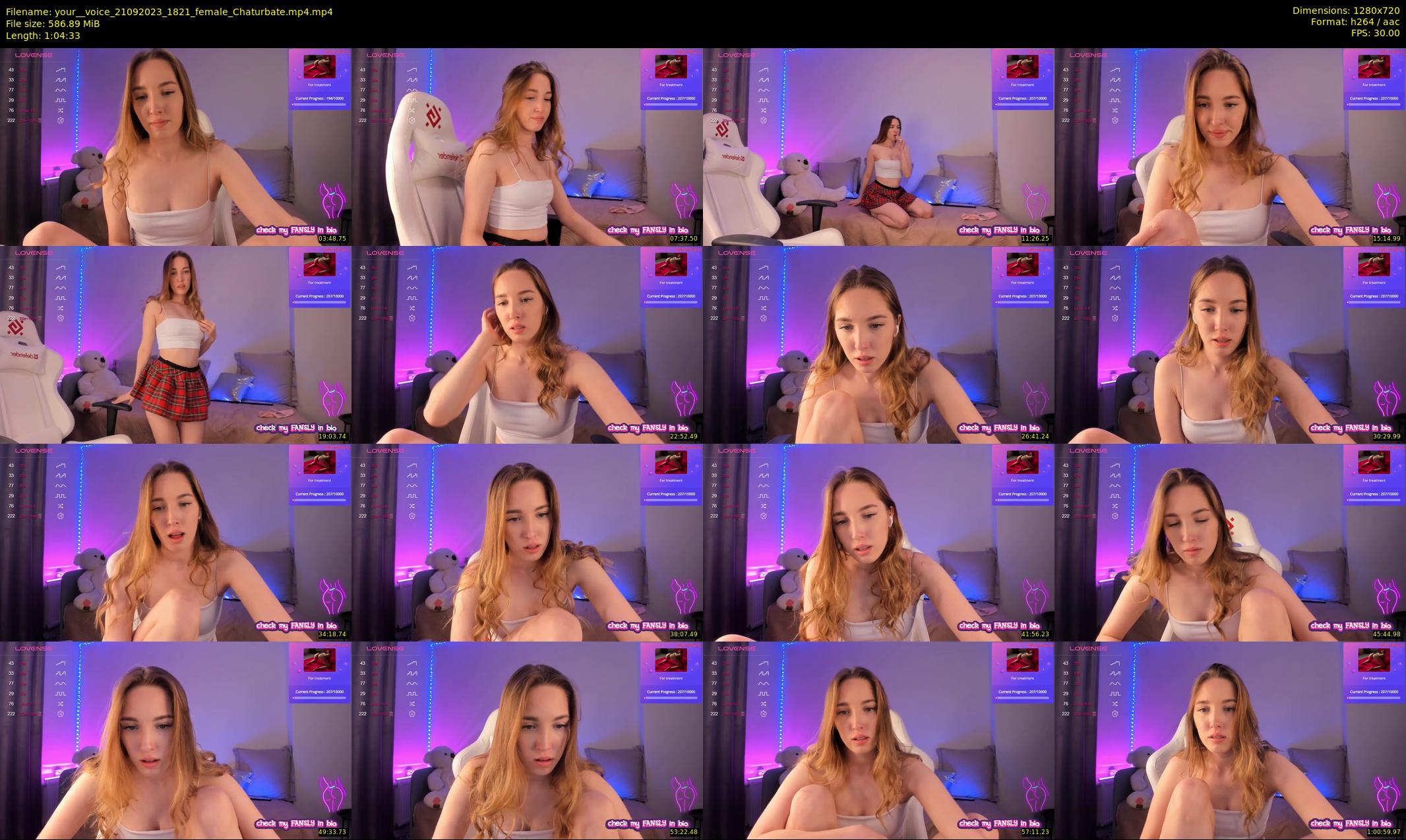 your__voice — 65 minute Chaturbate female cam show recording, 720p, Sep 21, 2023