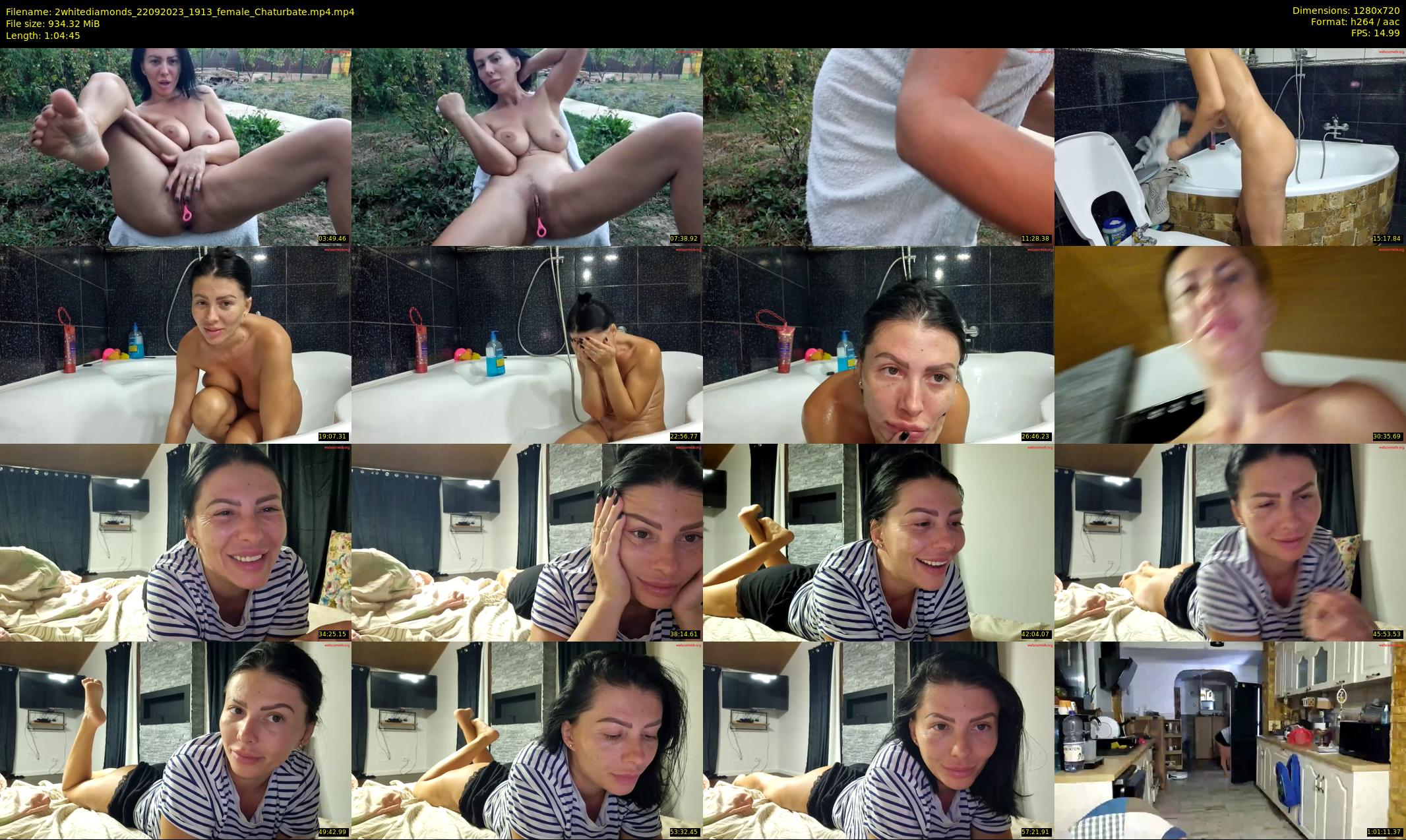 2whitediamonds — 65 minute Chaturbate couple cam show recording, 720p, Sep 22, 2023