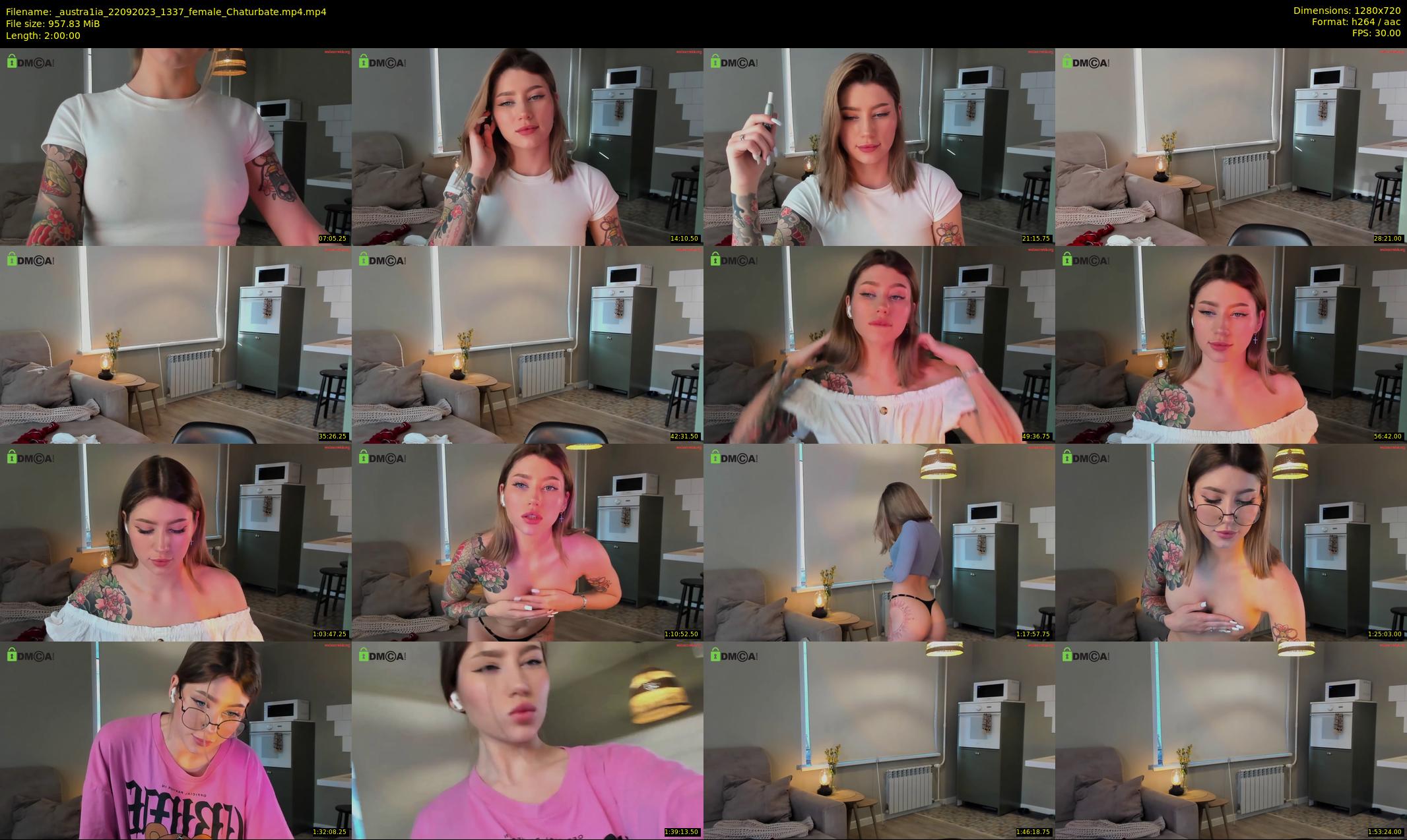 _austra1ia — 120 minute Chaturbate female cam show recording, 720p, Sep 22, 2023
