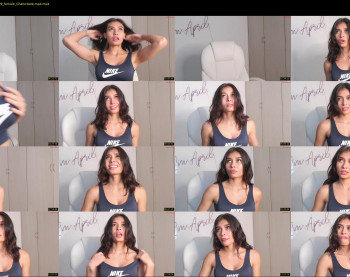 abril_w18 — 15 minute Chaturbate female cam show recording, 720p, Sep 22, 2023