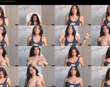 abril_w18 — 15 minute Chaturbate female cam show recording, 720p, Sep 22, 2023