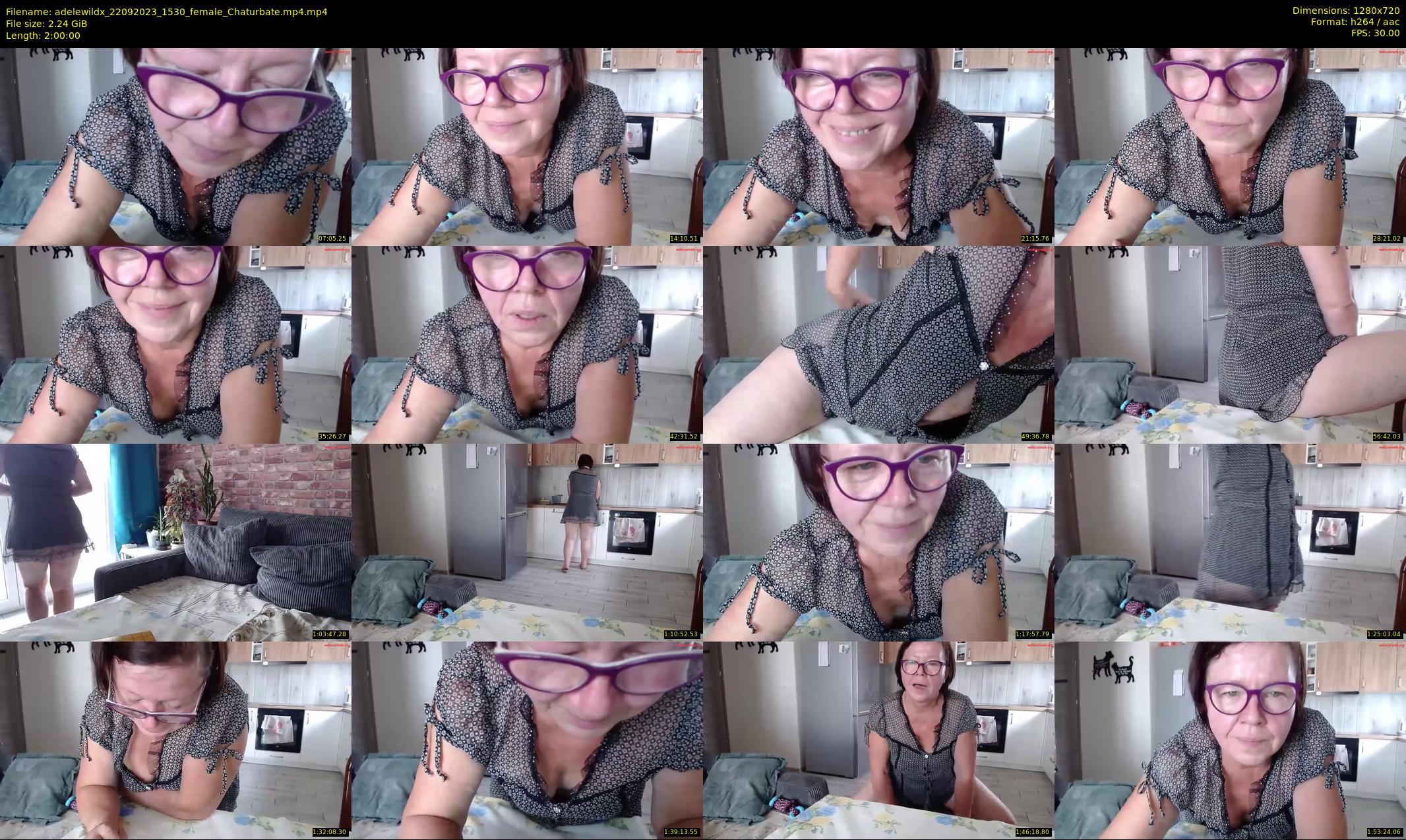 adelewildx — 120 minute Chaturbate female cam show recording, 720p, Sep 22, 2023
