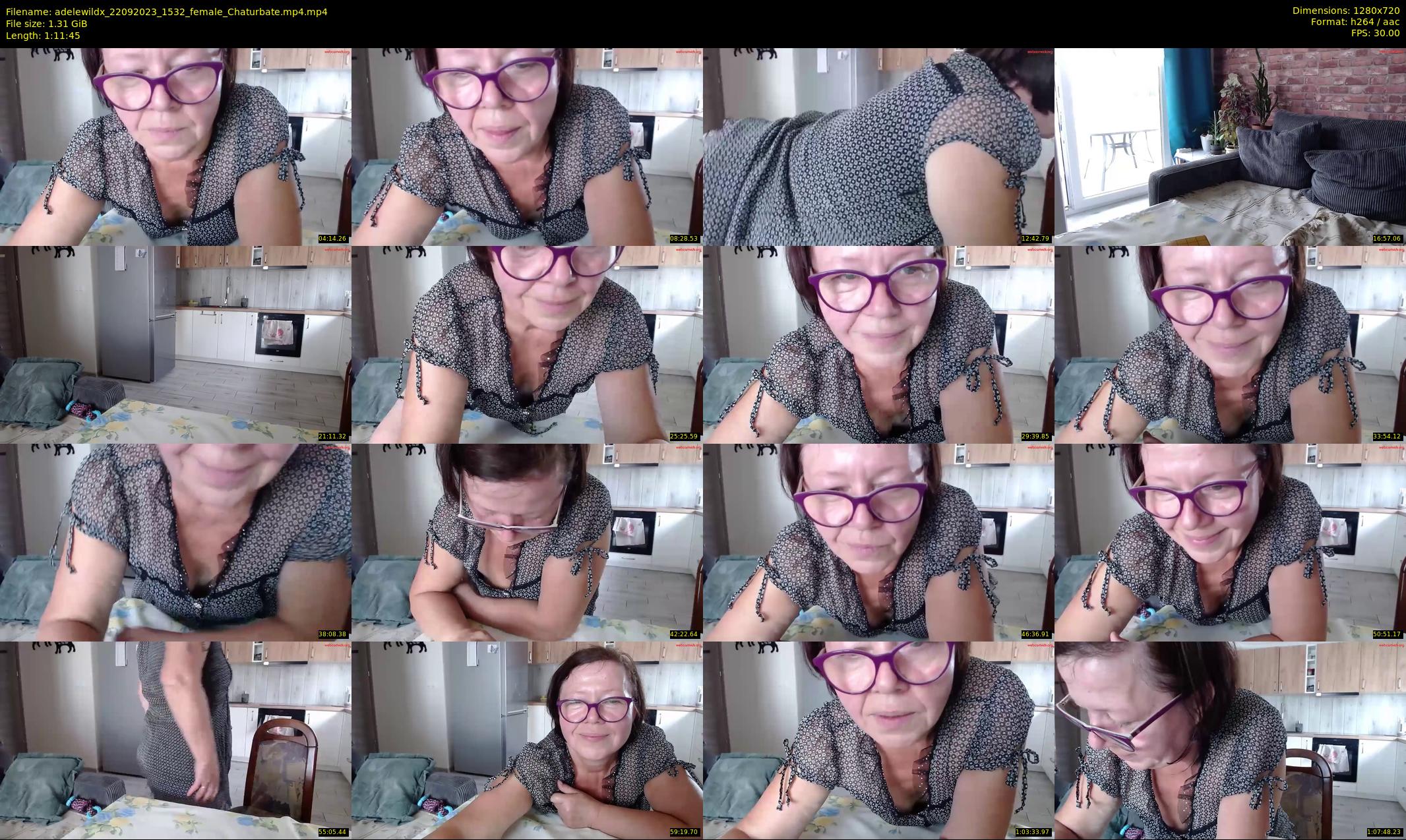 adelewildx — 72 minute Chaturbate female cam show recording, 720p, Sep 22, 2023