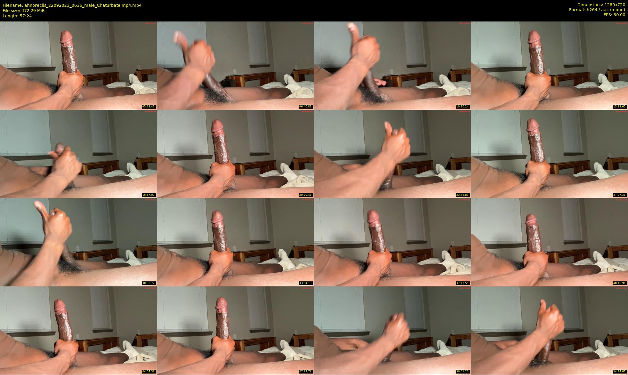 ahnoreclis — 58 minute Chaturbate male cam show recording, 720p, Sep 22, 2023