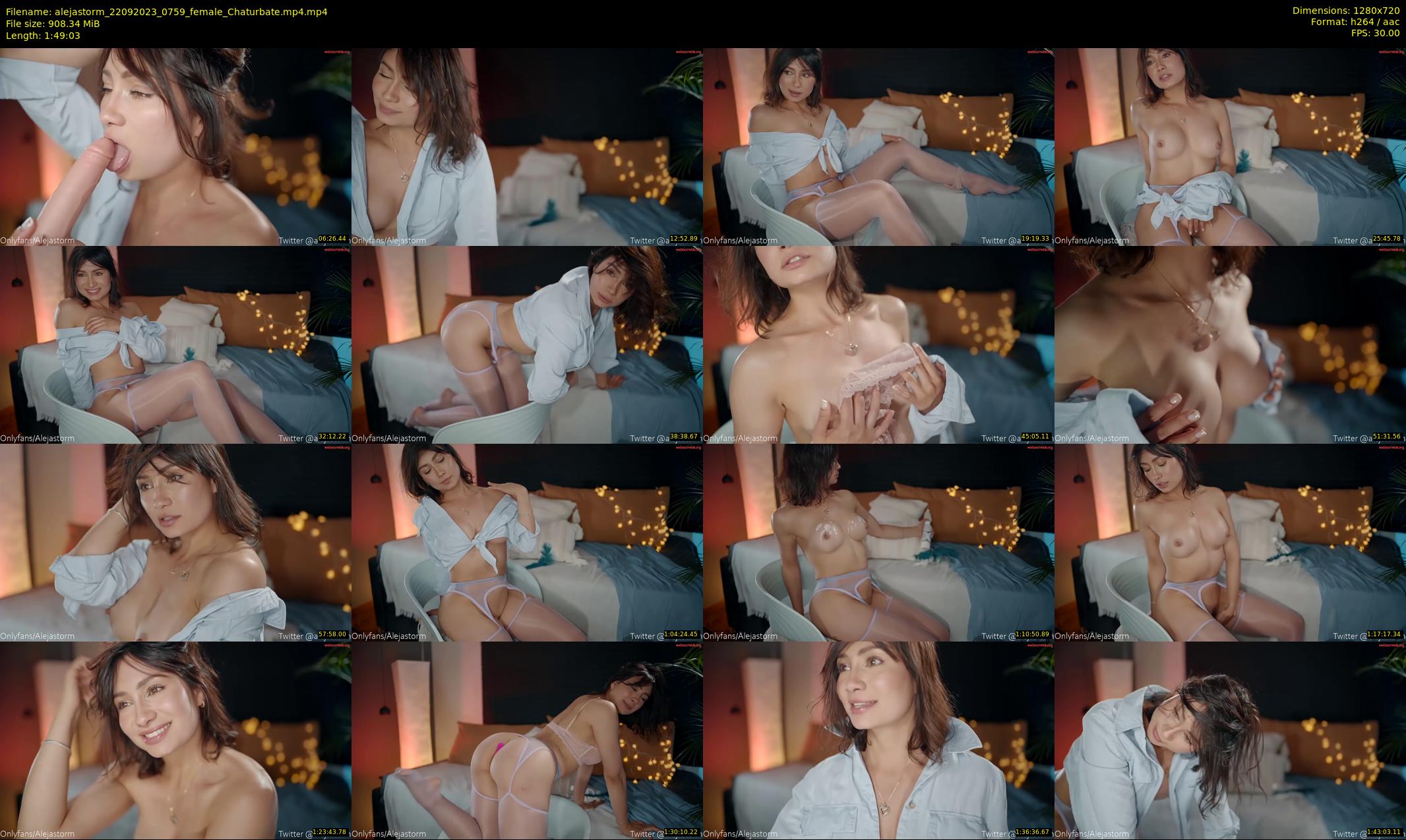 alejastorm — 110 minute Chaturbate female cam show recording, 720p, Sep 22, 2023