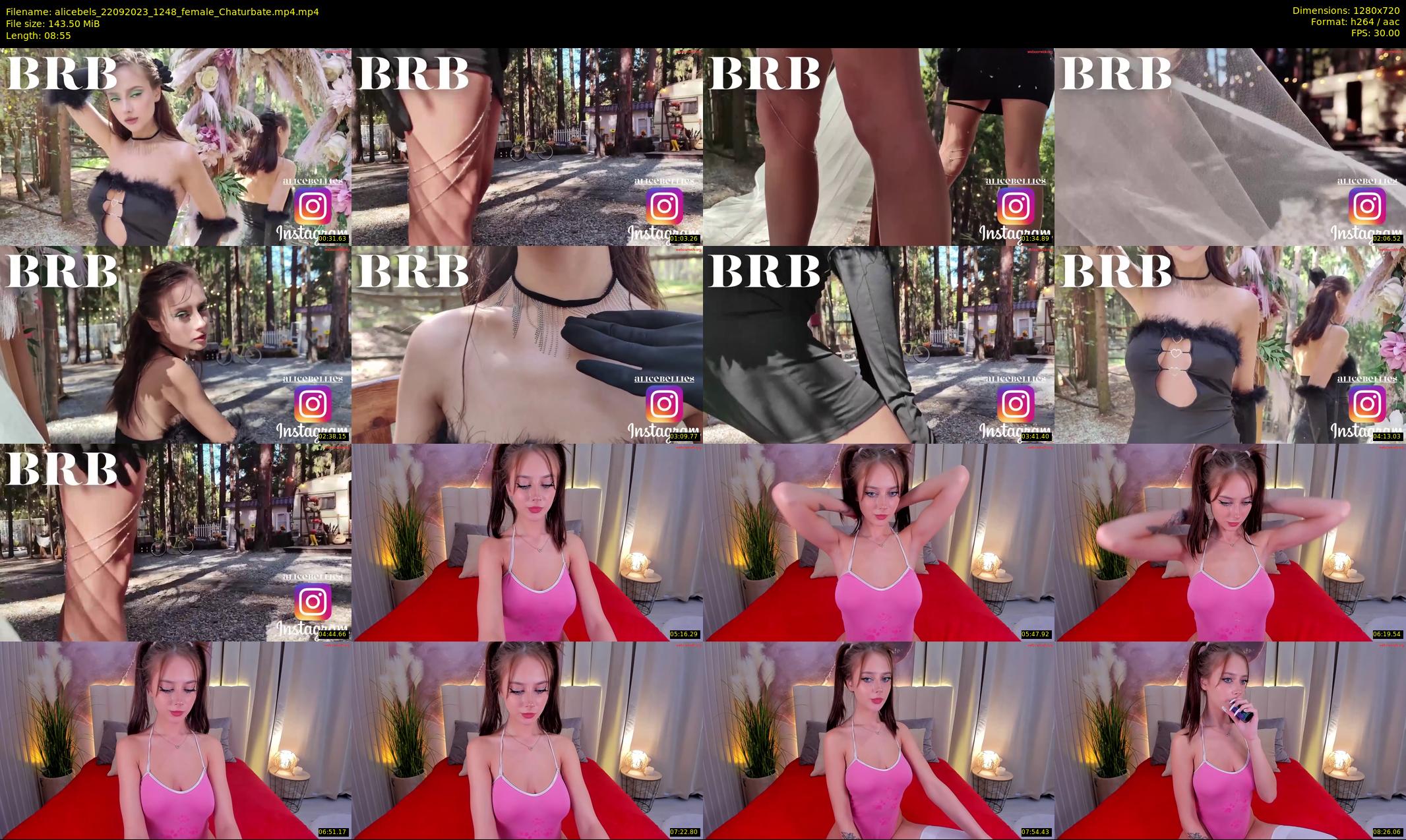 alicebels — 9 minute Chaturbate female cam show recording, 720p, Sep 22, 2023