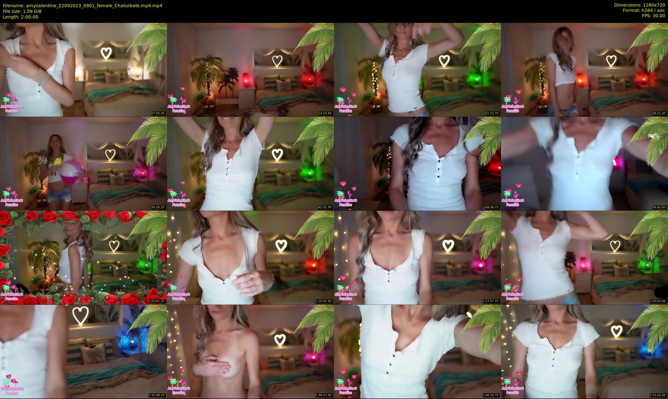 amyvalentine — 120 minute Chaturbate female cam show recording, 720p, Sep 22, 2023
