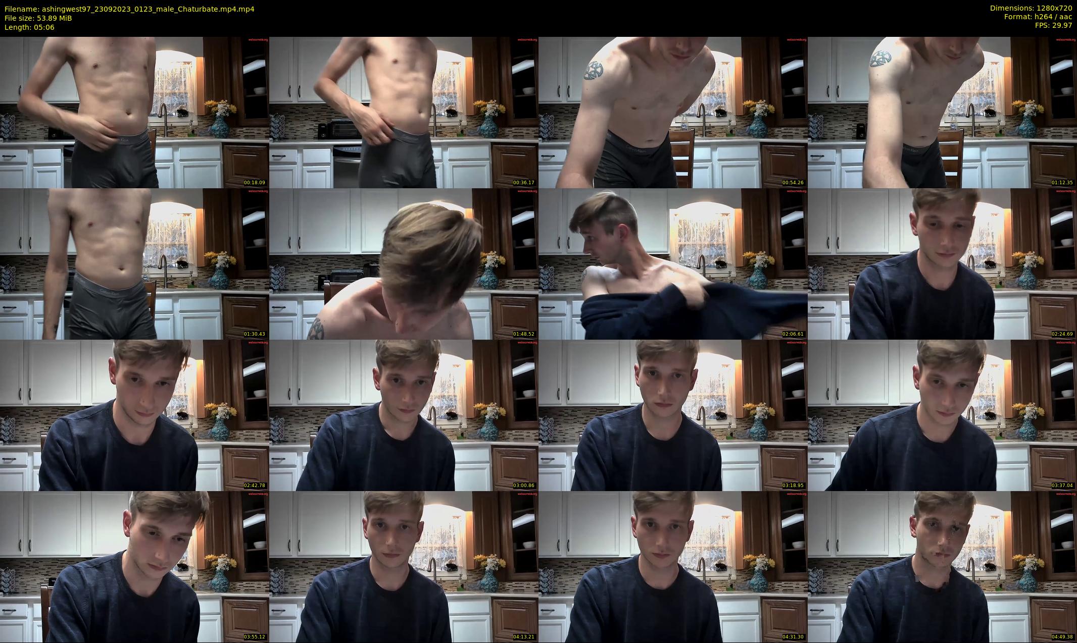 ashingwest97 — 6 minute Chaturbate male cam show recording, 720p, Sep 23, 2023