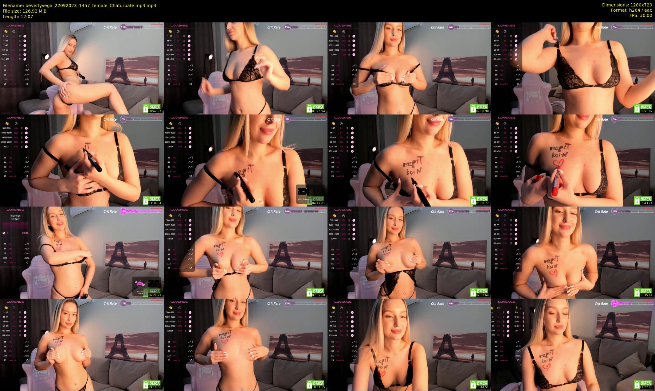 beverlyvega — 13 minute Chaturbate couple cam show recording, 720p, Sep 22, 2023