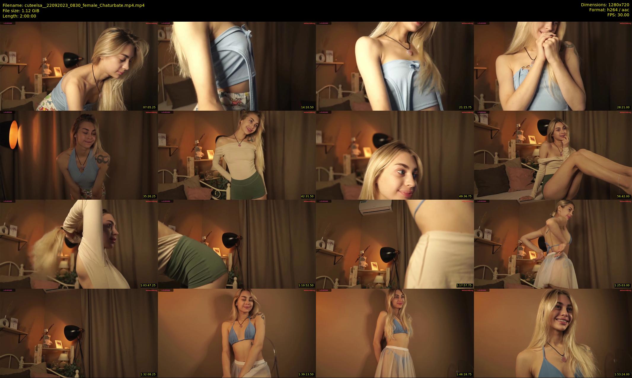 cuteelsa_ — 120 minute Chaturbate female cam show recording, 720p, Sep 22, 2023