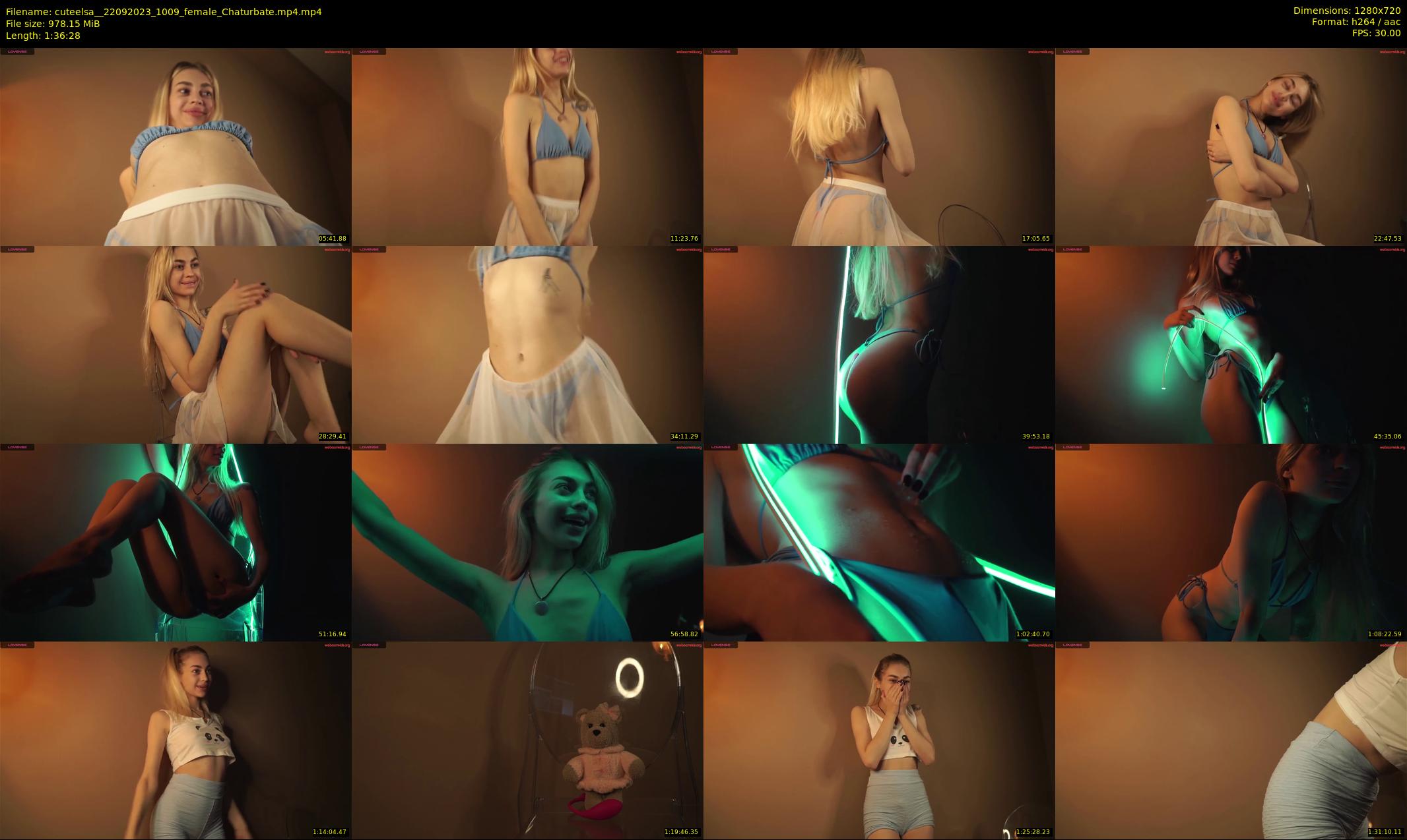 cuteelsa_ — 97 minute Chaturbate female cam show recording, 720p, Sep 22, 2023