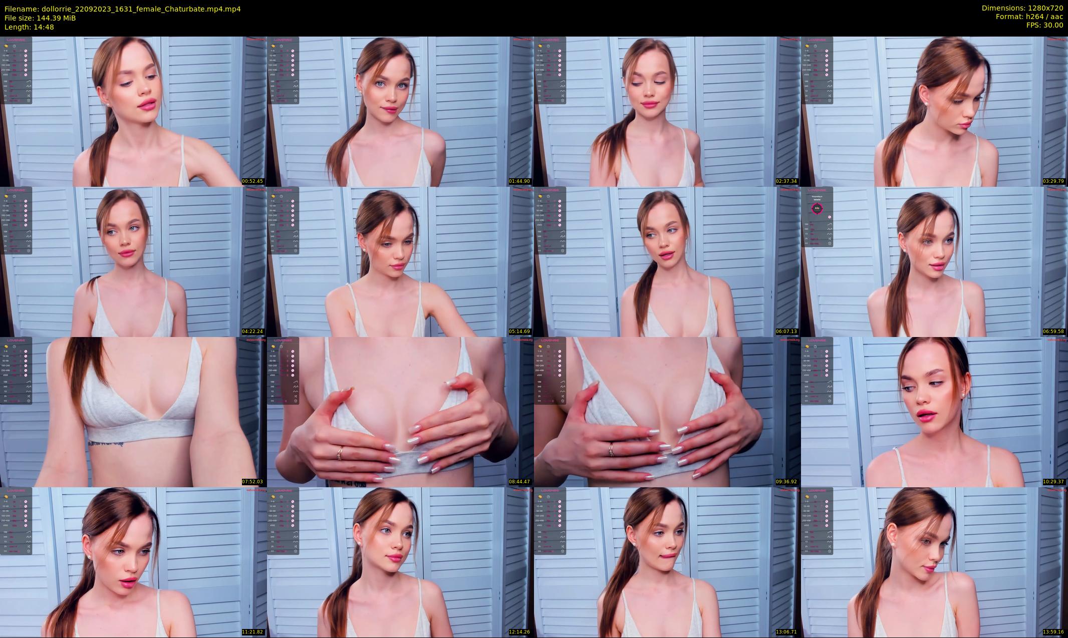 dollorrie — 15 minute Chaturbate couple cam show recording, 720p, Sep 22, 2023