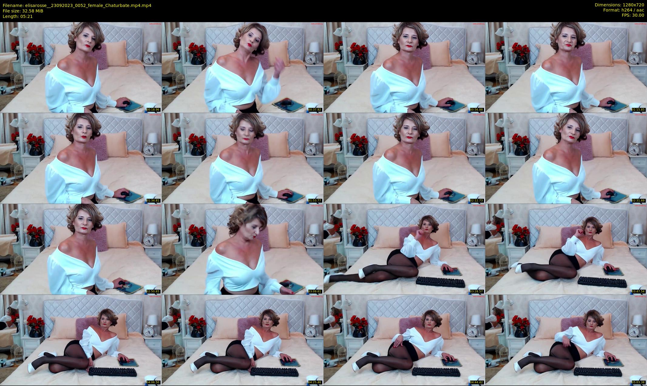 elisarosse_ — 6 minute Chaturbate female cam show recording, 720p, Sep 23, 2023