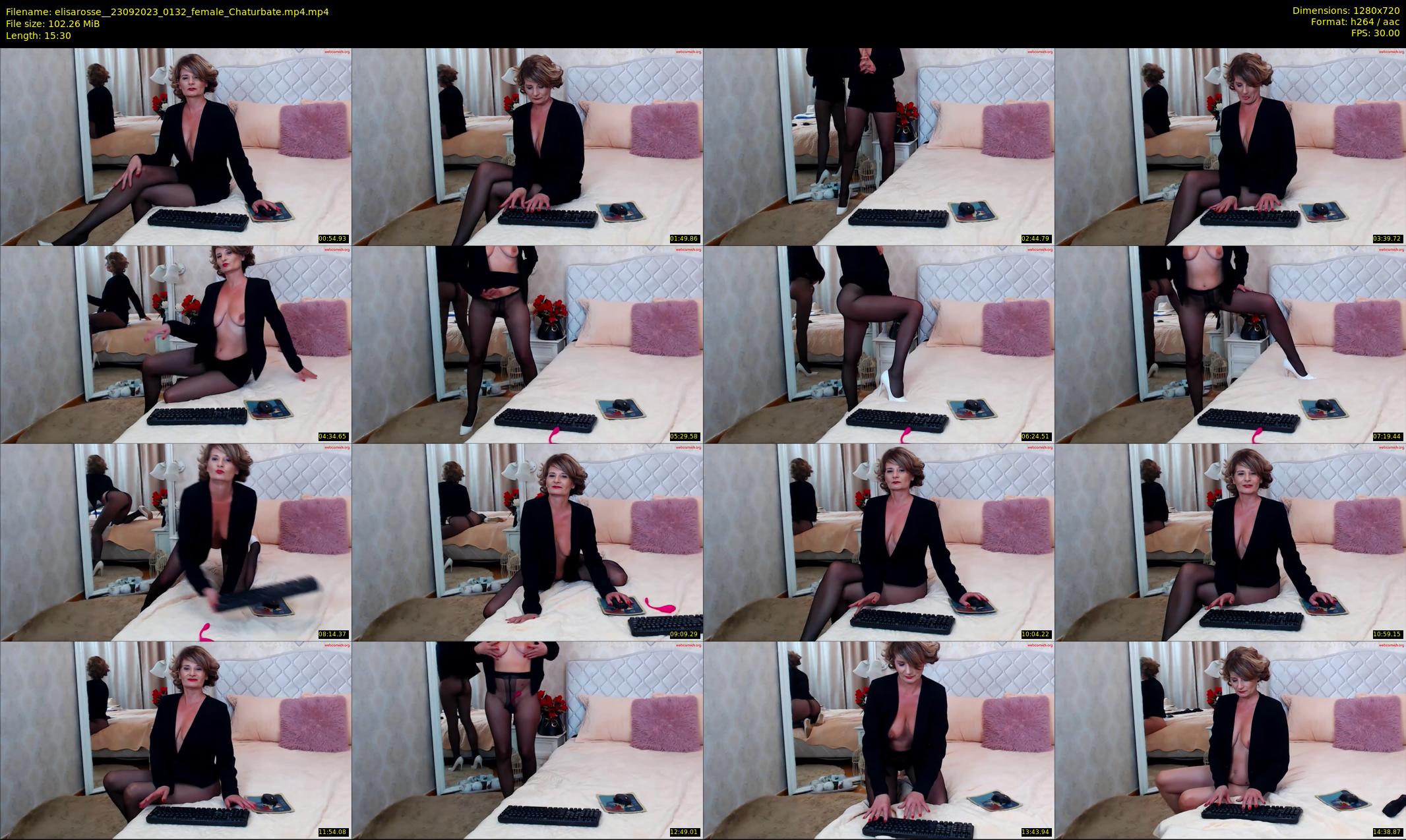 elisarosse_ — 16 minute Chaturbate female cam show recording, 720p, Sep 23, 2023