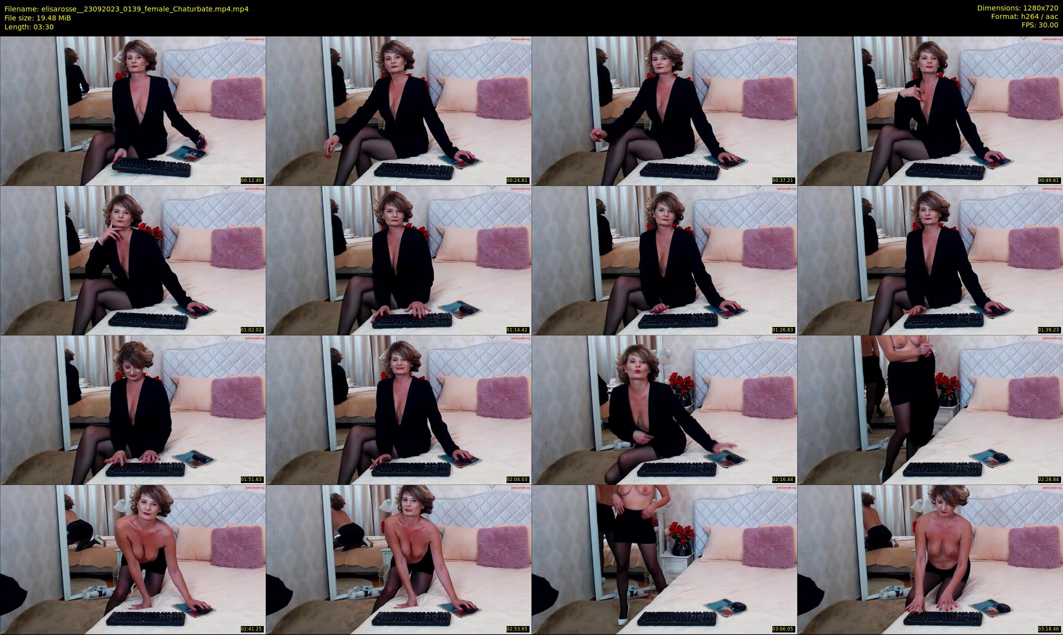 elisarosse_ — 4 minute Chaturbate female cam show recording, 720p, Sep 23, 2023