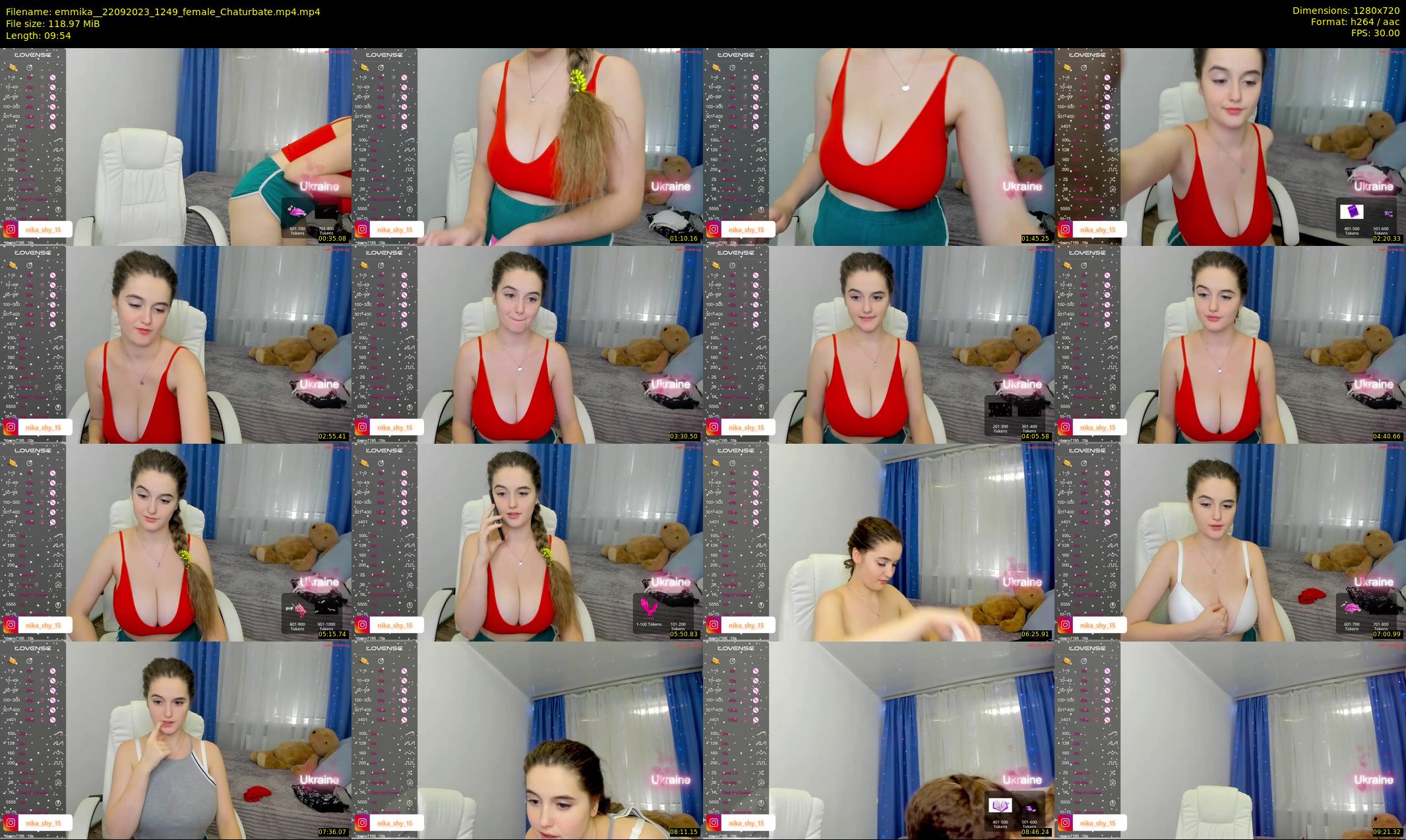 emmika_ — 10 minute Chaturbate female cam show recording, 720p, Sep 22, 2023