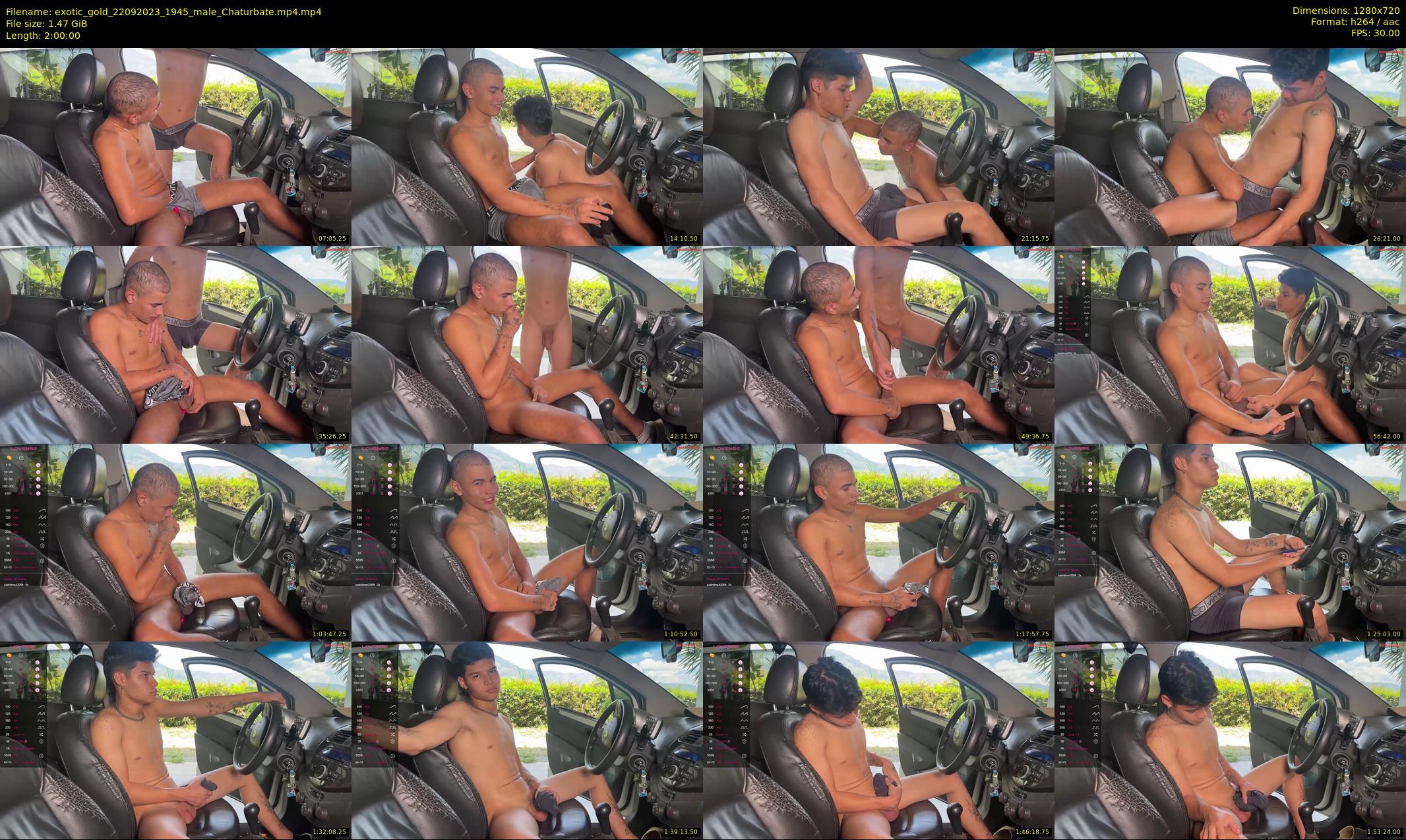 exotic_gold — 120 minute Chaturbate male cam show recording, 720p, Sep 22, 2023
