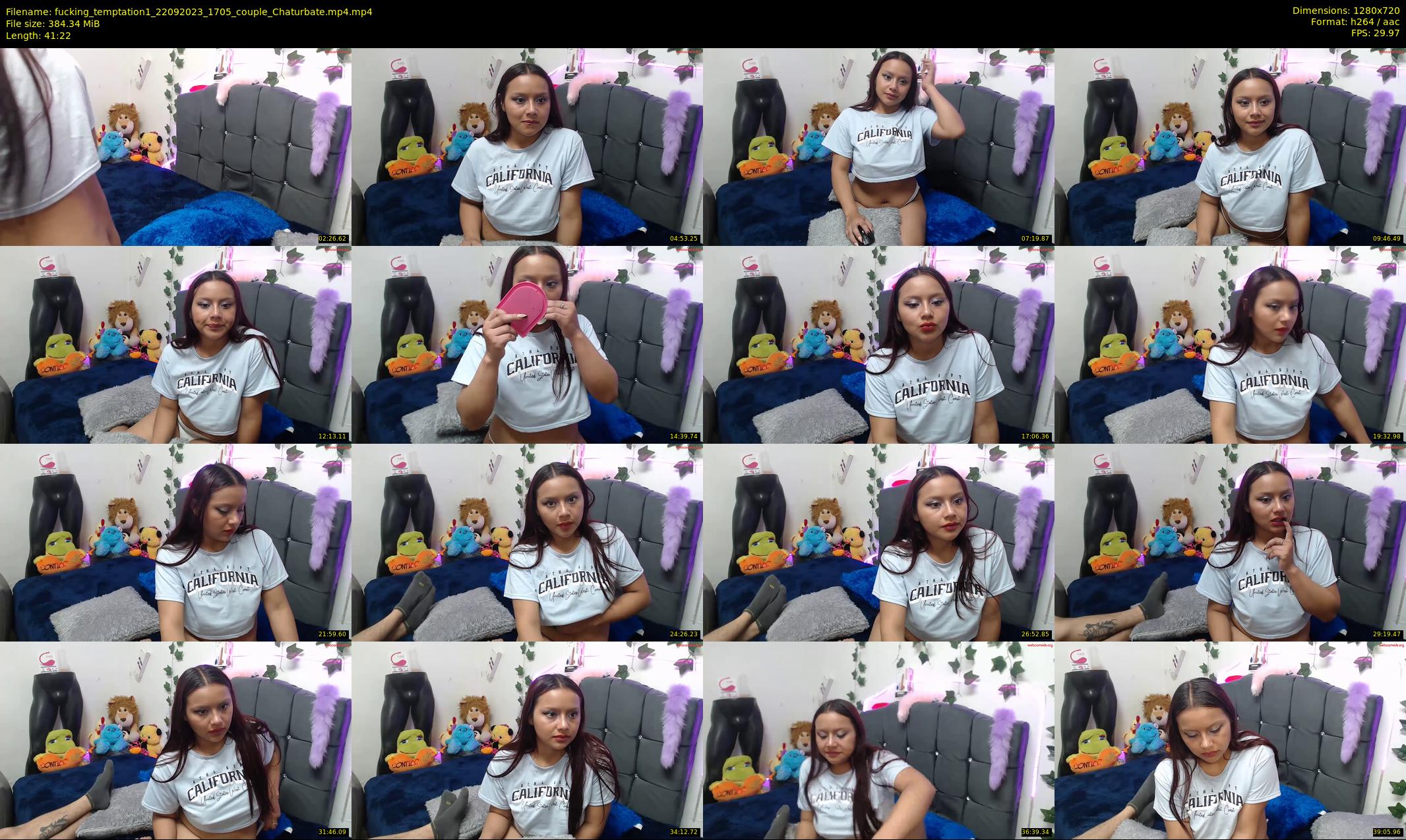 fucking_temptation1 — 42 minute Chaturbate couple cam show recording, 720p, Sep 22, 2023