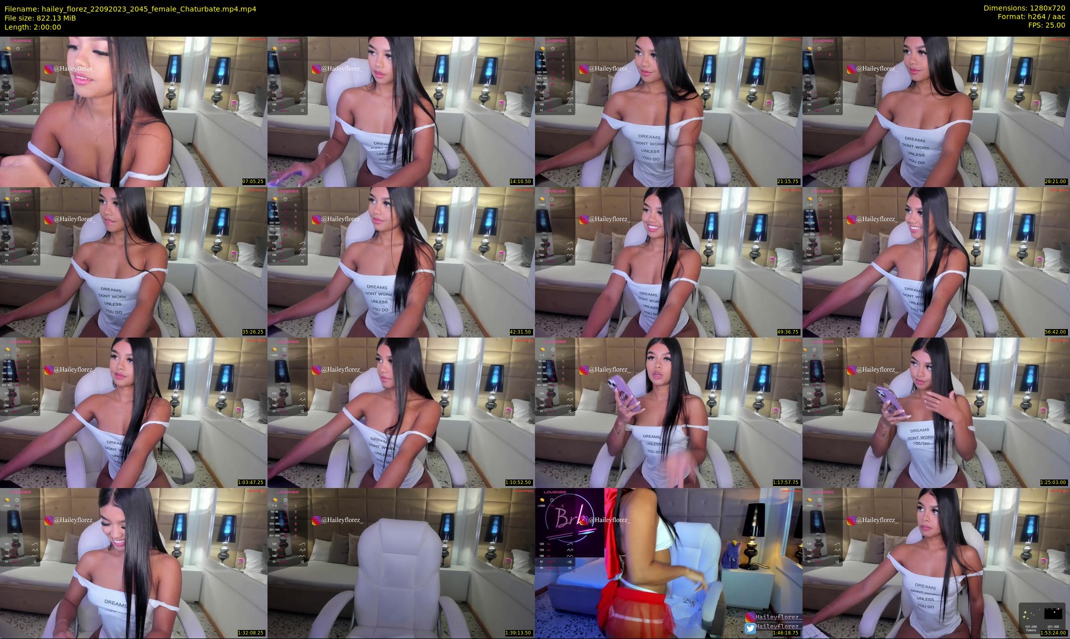 hailey_florez — 120 minute Chaturbate female cam show recording, 720p, Sep 22, 2023
