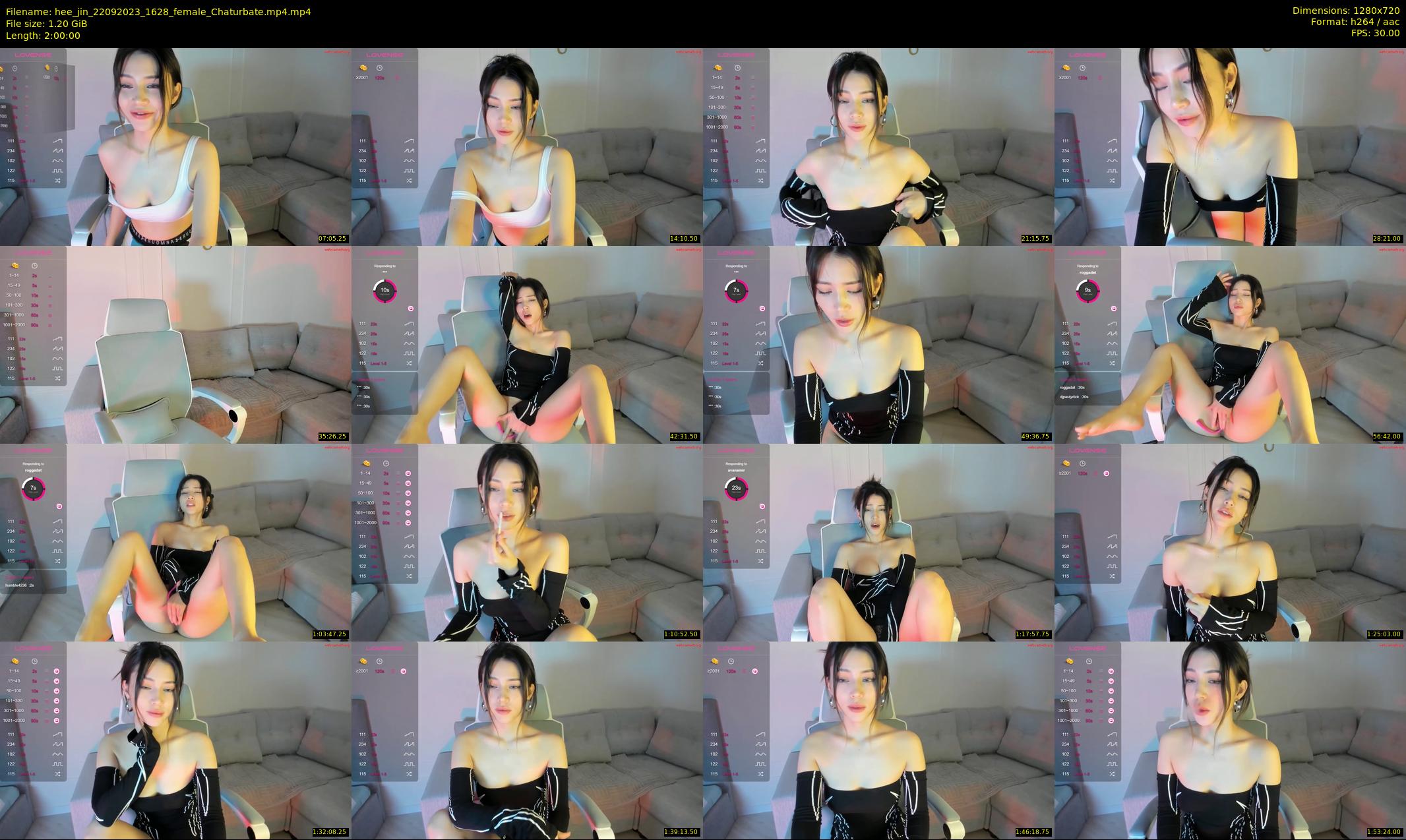 hee_jin — 120 minute Chaturbate female cam show recording, 720p, Sep 22, 2023