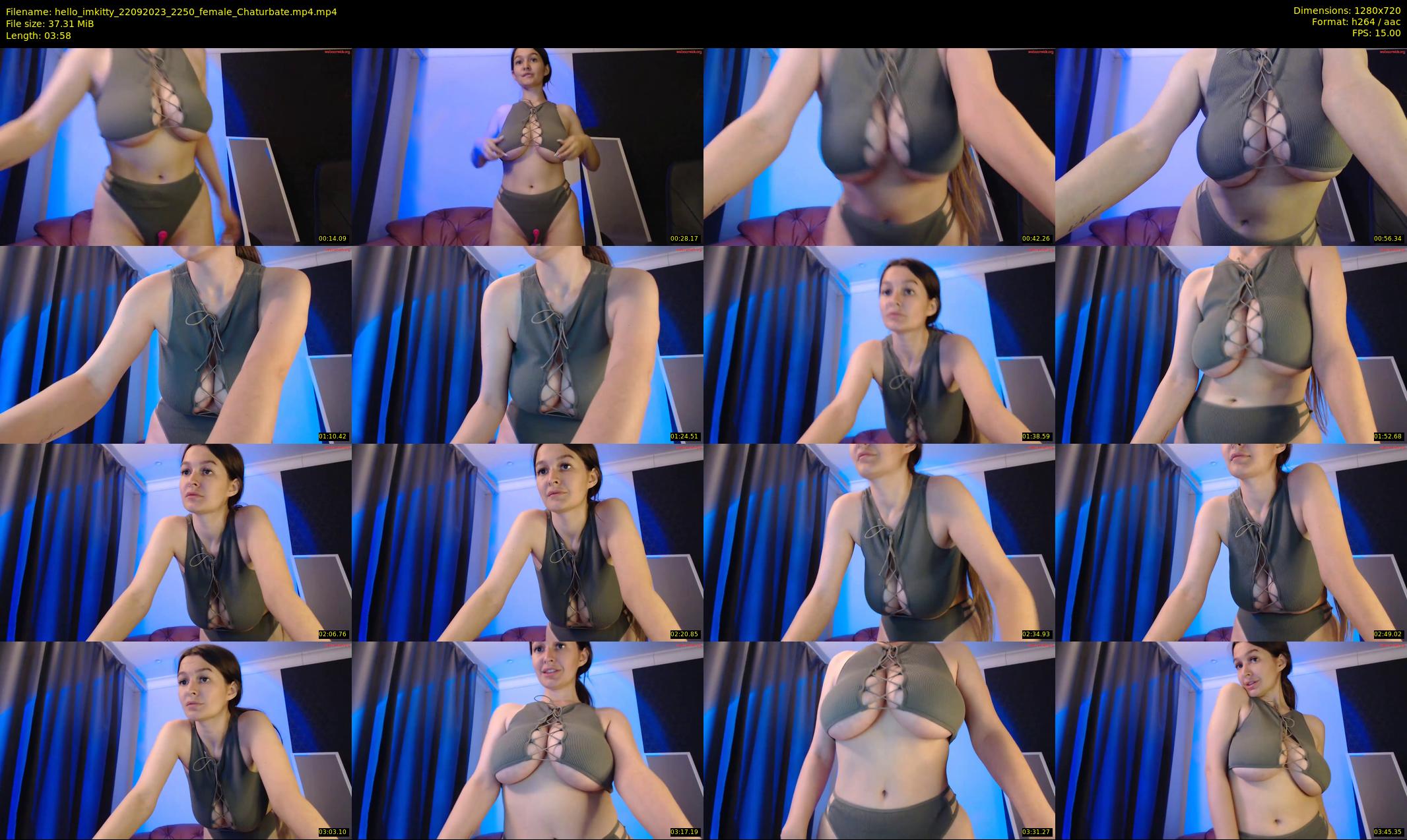 hello_imkitty — 4 minute Chaturbate female cam show recording, 720p, Sep 22, 2023