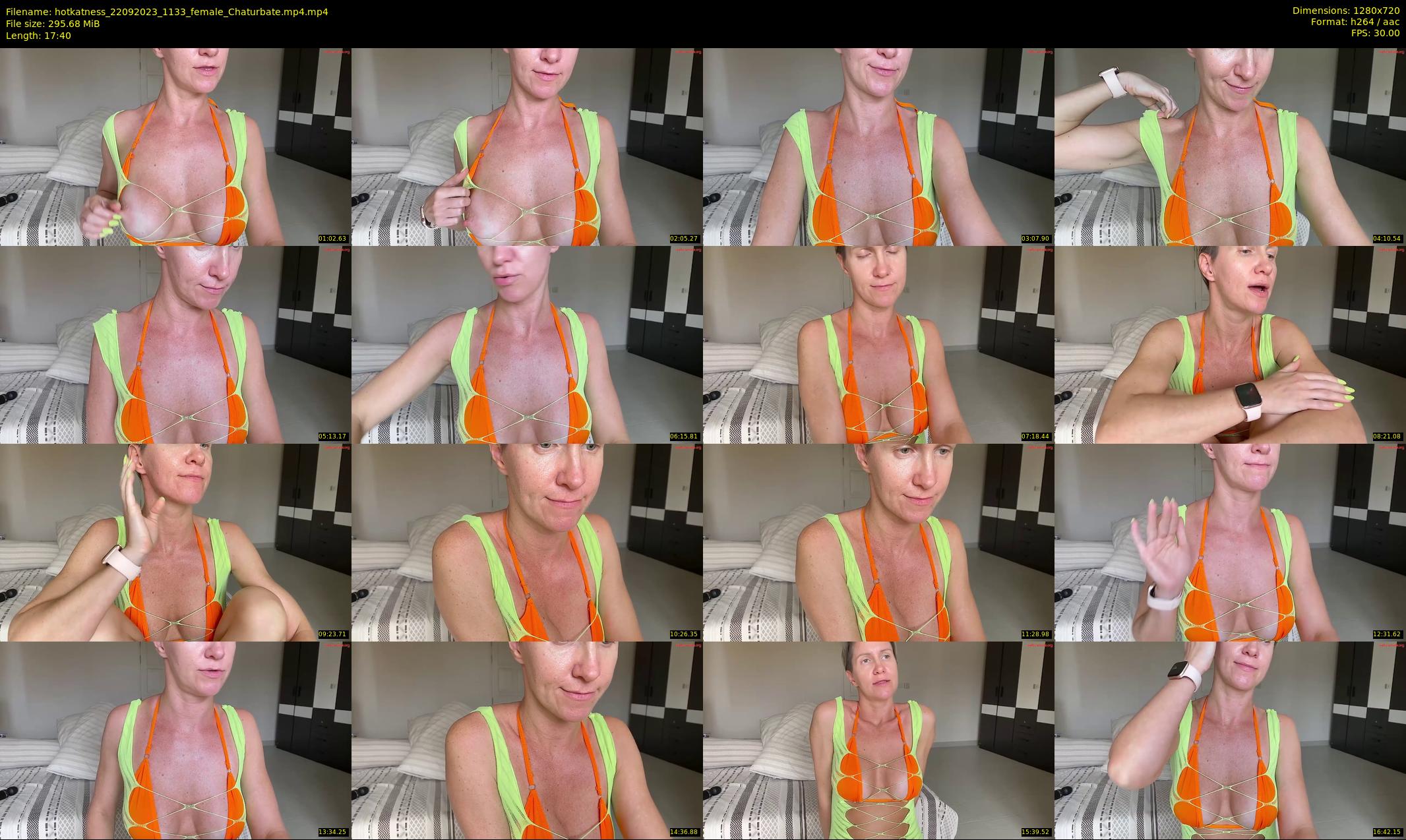 hotkatness — 18 minute Chaturbate female cam show recording, 720p, Sep 22, 2023