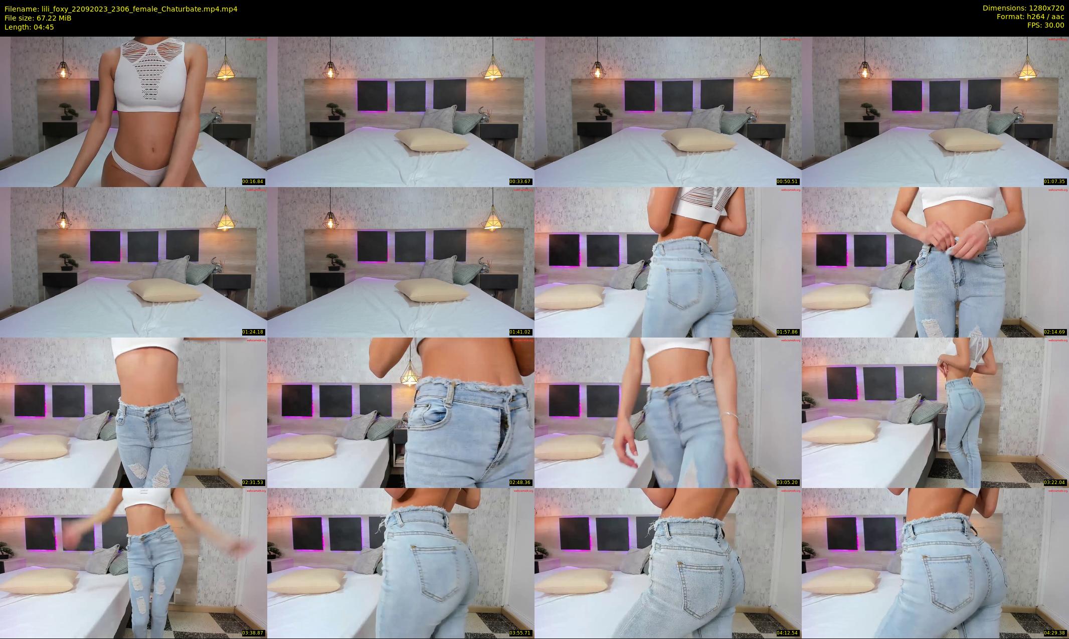 lili_foxy — 5 minute Chaturbate female cam show recording, 720p, Sep 22, 2023