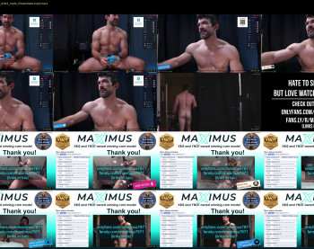 maximus_787 — 4 minute Chaturbate male cam show recording, 720p, Sep 23, 2023
