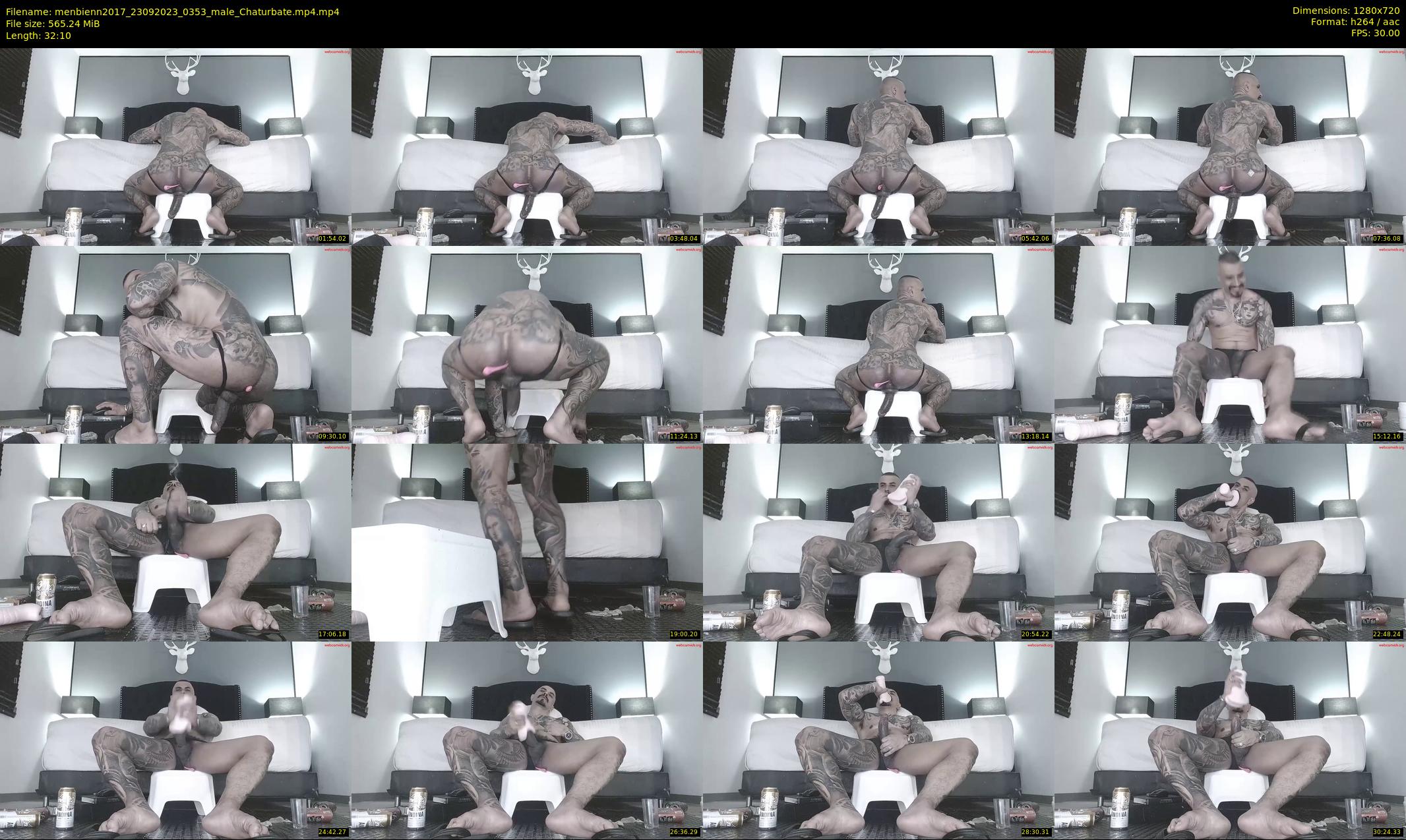 menbienn2017 — 33 minute Chaturbate male cam show recording, 720p, Sep 23, 2023