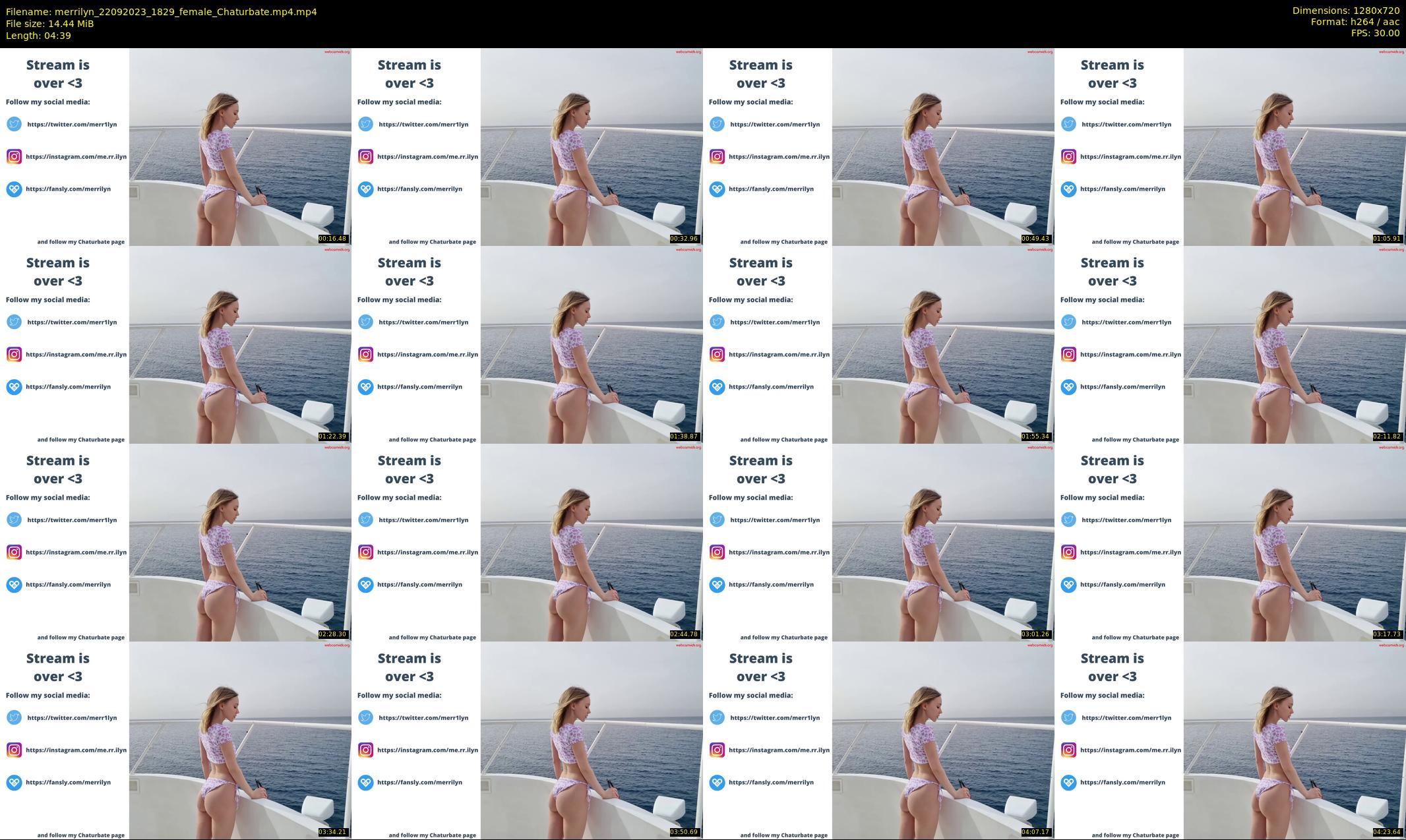 merrilyn — 5 minute Chaturbate female cam show recording, 720p, Sep 22, 2023