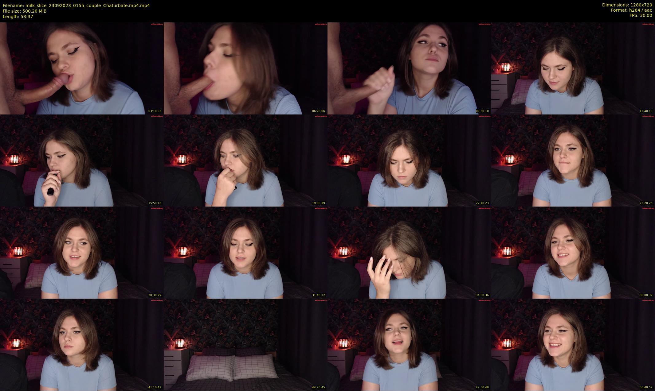 milk_slice — 54 minute Chaturbate couple cam show recording, 720p, Sep 23, 2023