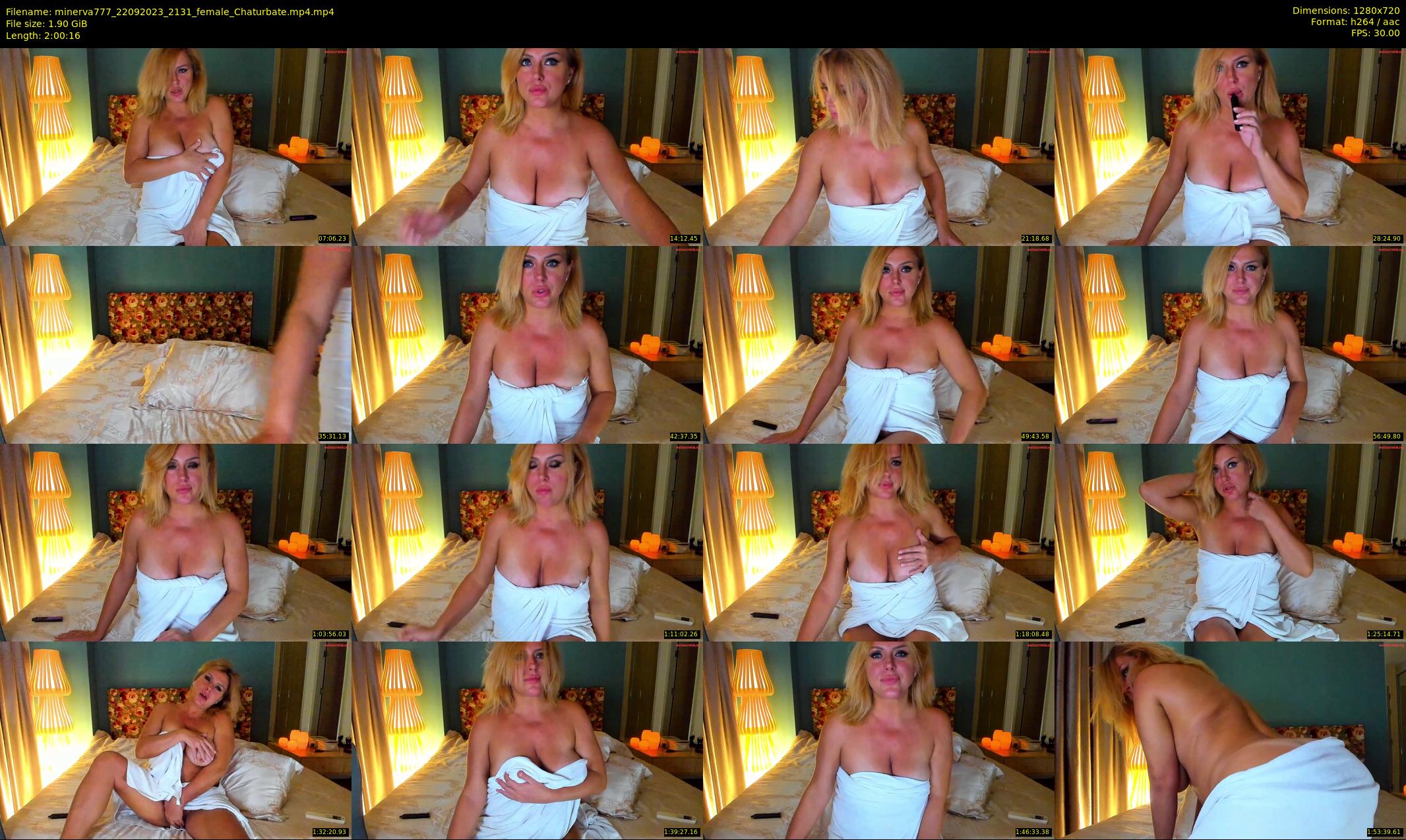 minerva777 — 121 minute Chaturbate female cam show recording, 720p, Sep 22, 2023