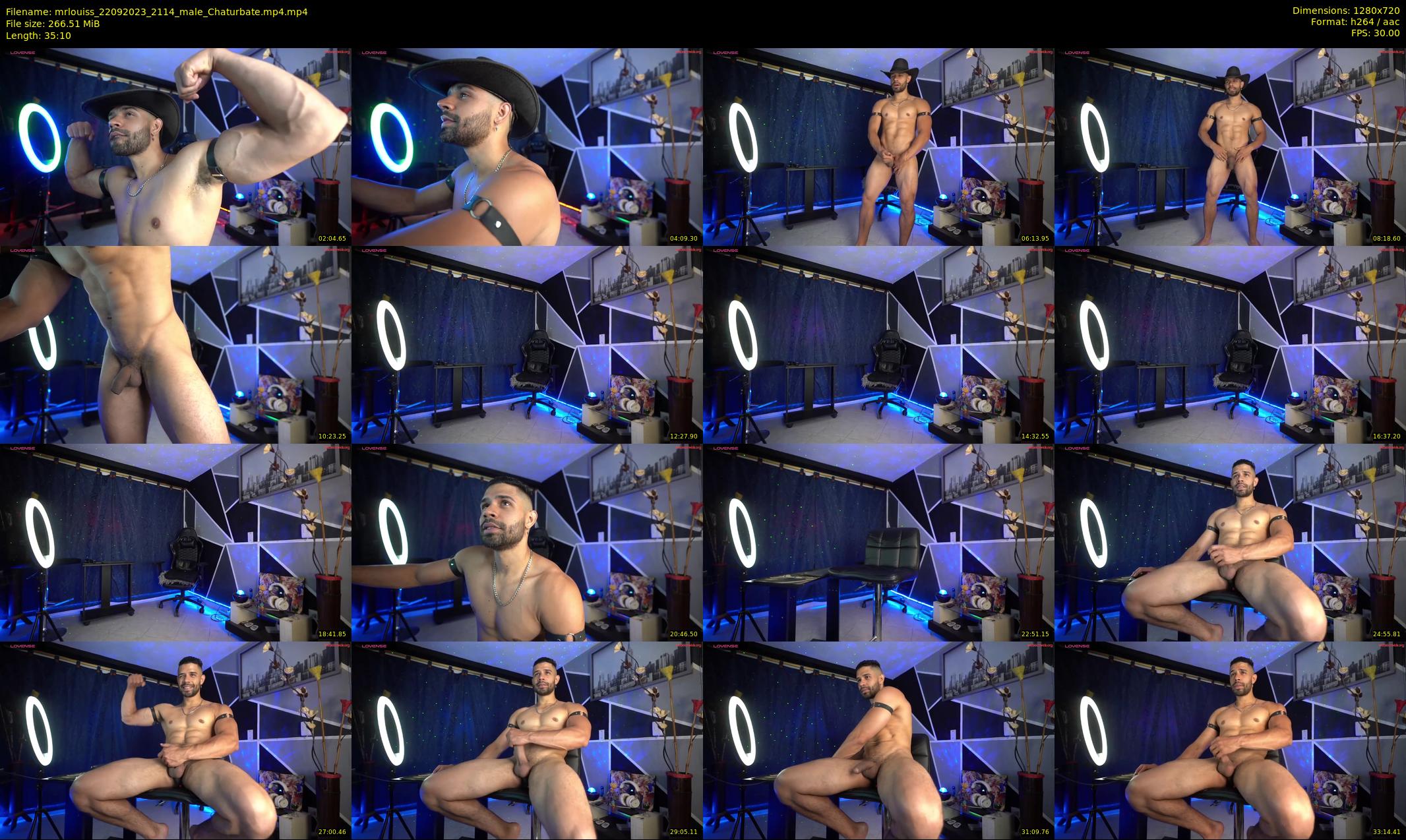 mrlouiss — 36 minute Chaturbate male cam show recording, 720p, Sep 22, 2023
