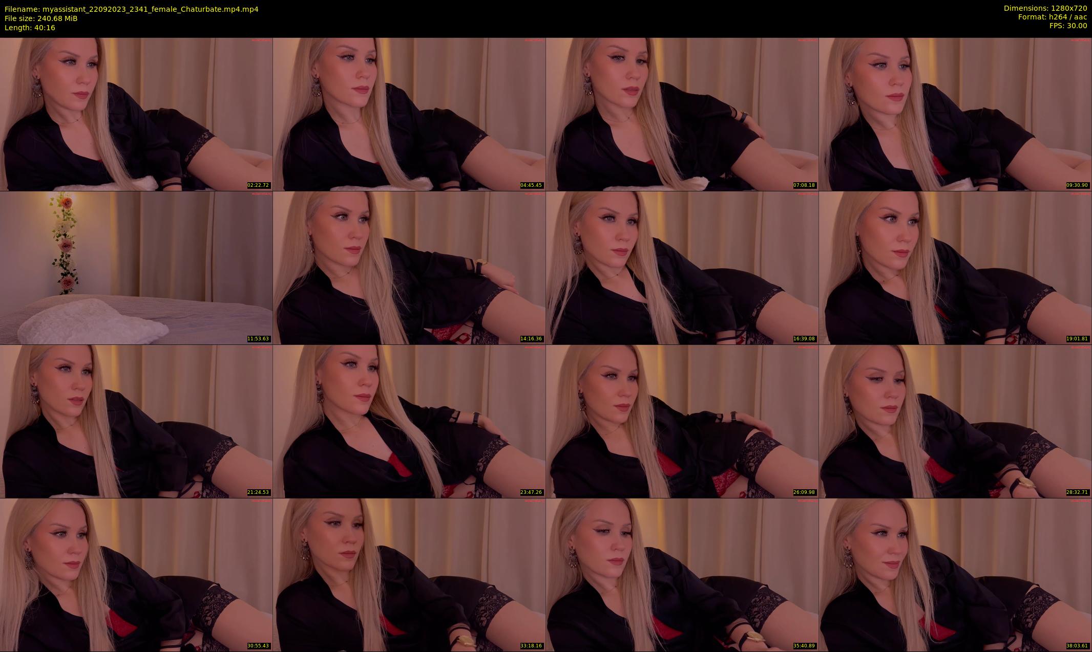 myassistant — 41 minute Chaturbate female cam show recording, 720p, Sep 22, 2023