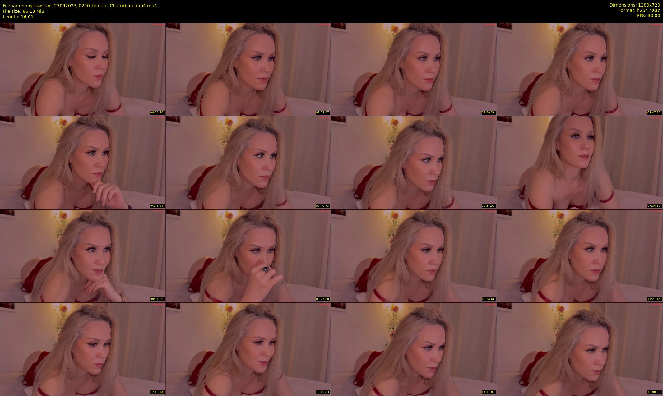 myassistant — 17 minute Chaturbate female cam show recording, 720p, Sep 23, 2023