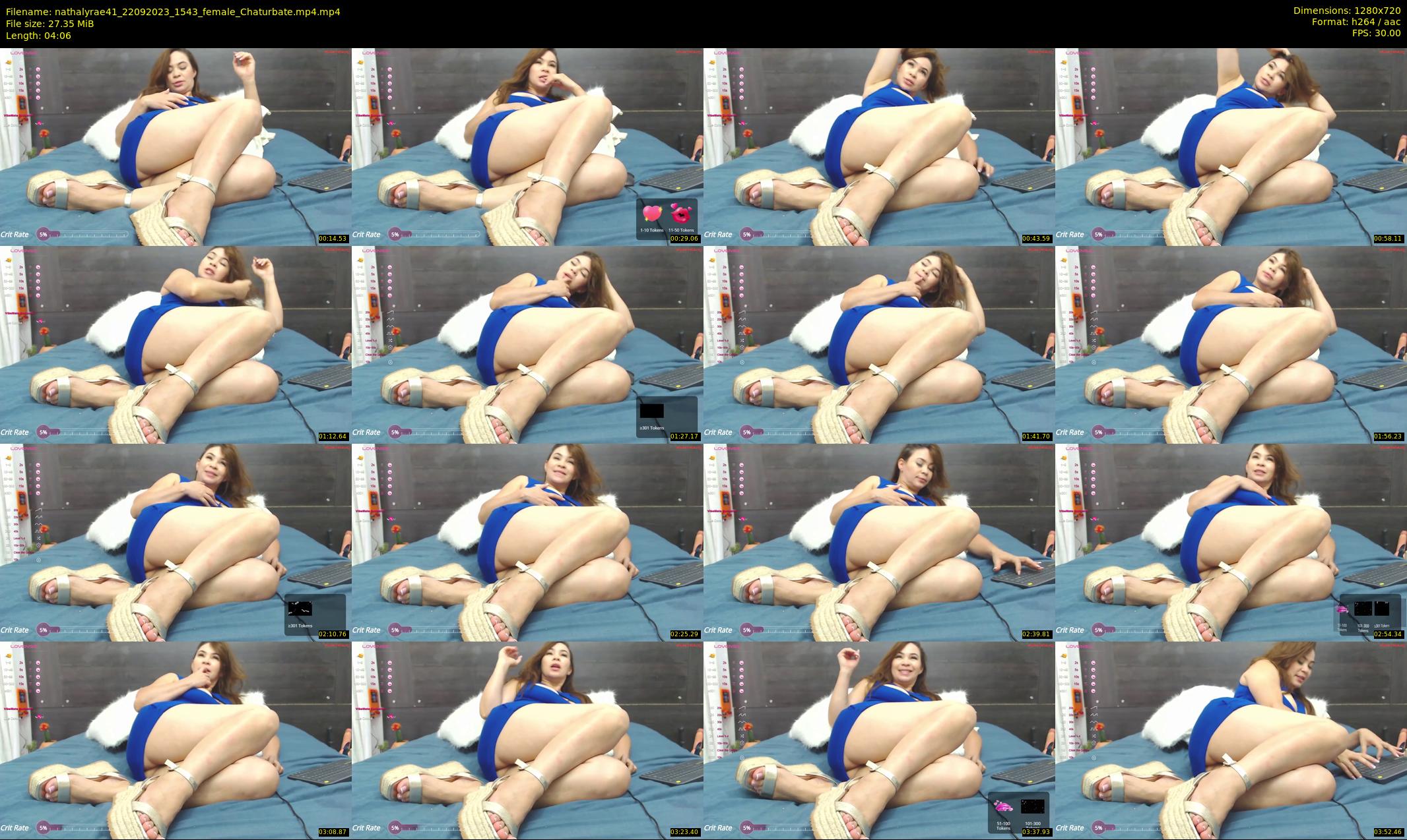 nathalyrae41 — 5 minute Chaturbate female cam show recording, 720p, Sep 22, 2023