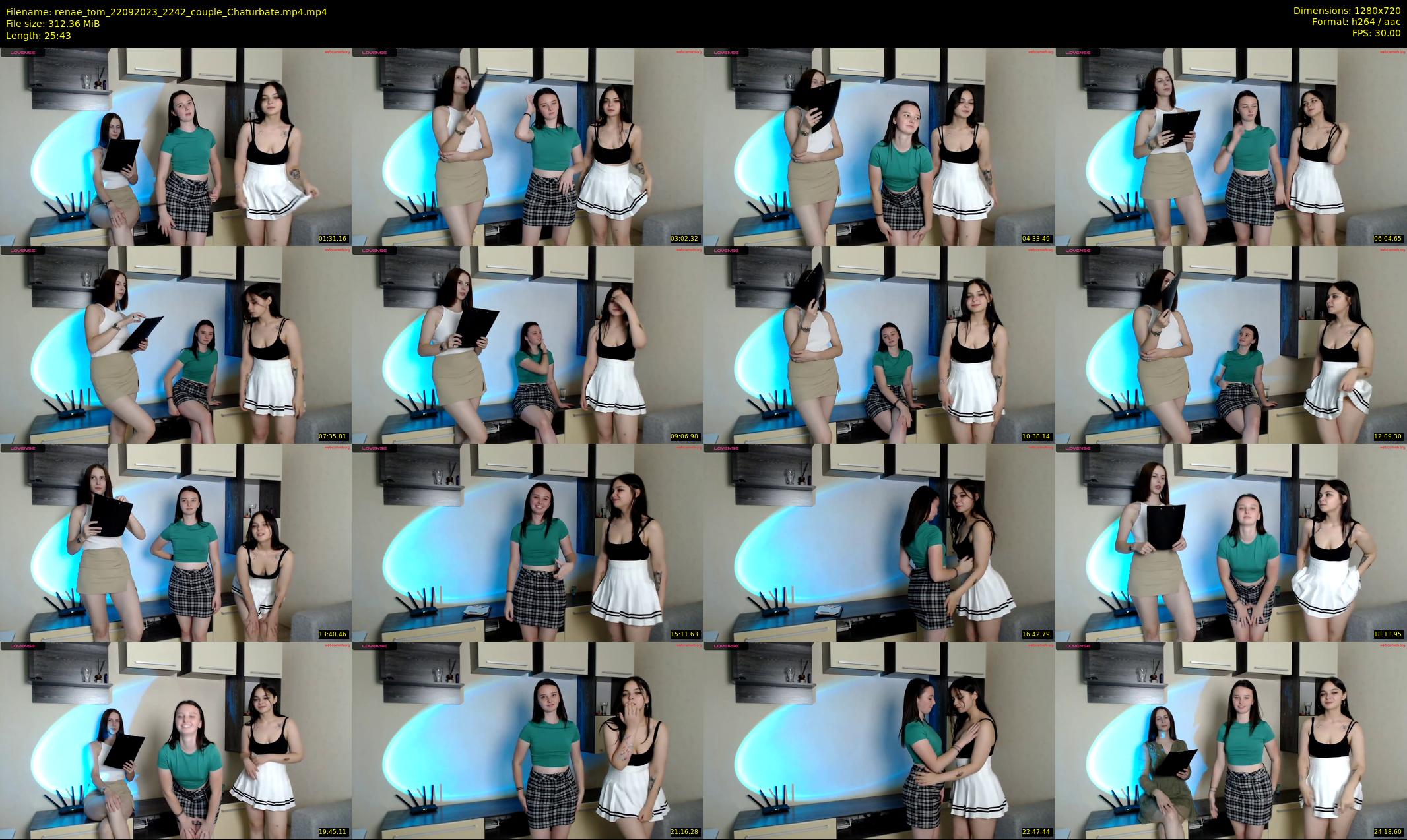 renae_tom — 26 minute Chaturbate couple cam show recording, 720p, Sep 22, 2023