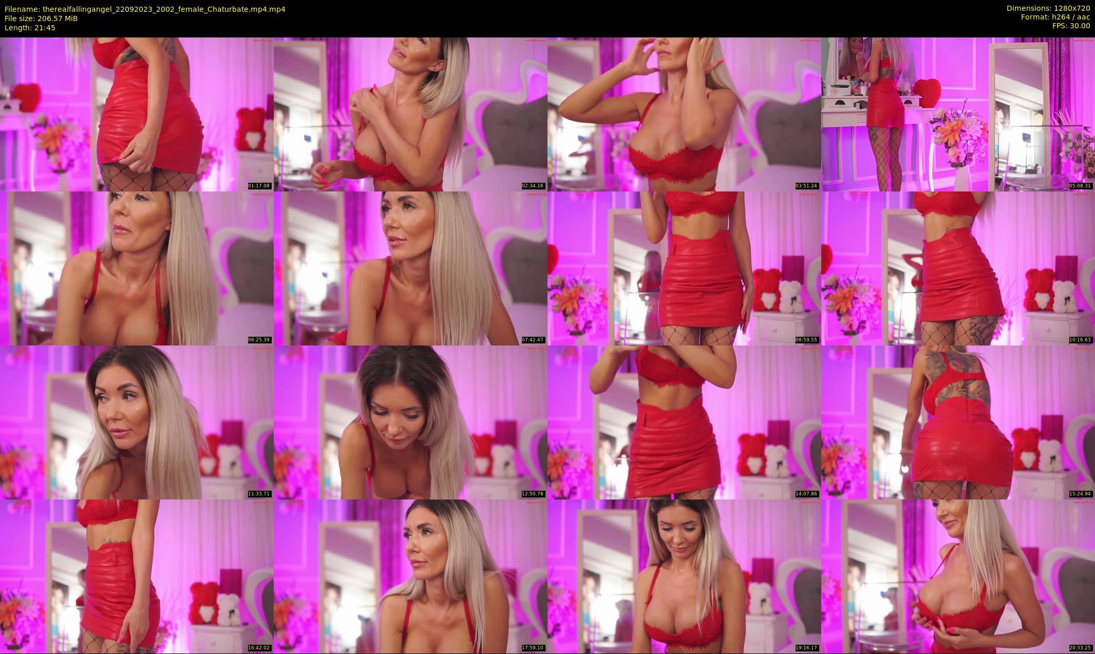 therealfallingangel — 22 minute Chaturbate female cam show recording, 720p, Sep 22, 2023