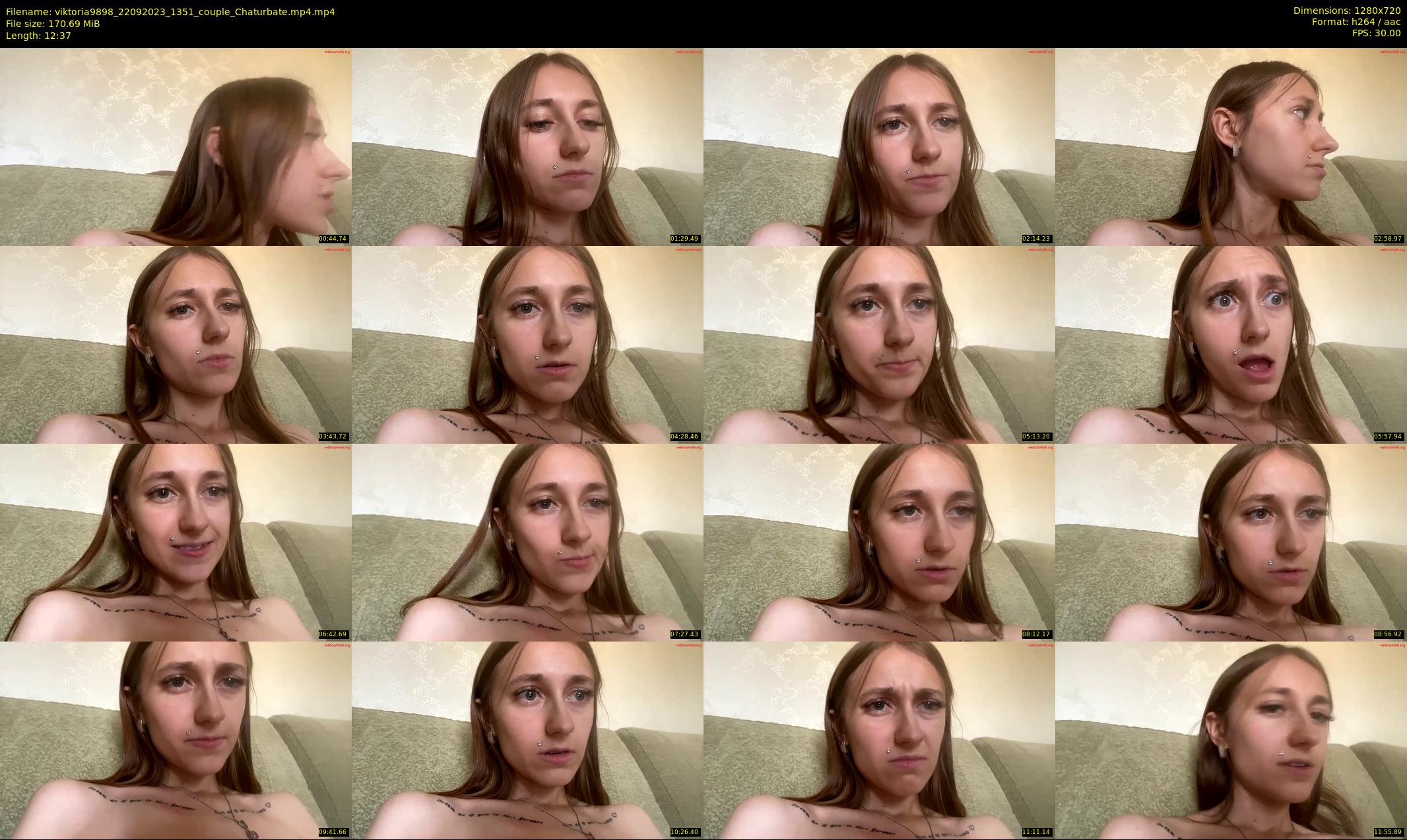 viktoria9898 — 13 minute Chaturbate couple cam show recording, 720p, Sep 22, 2023