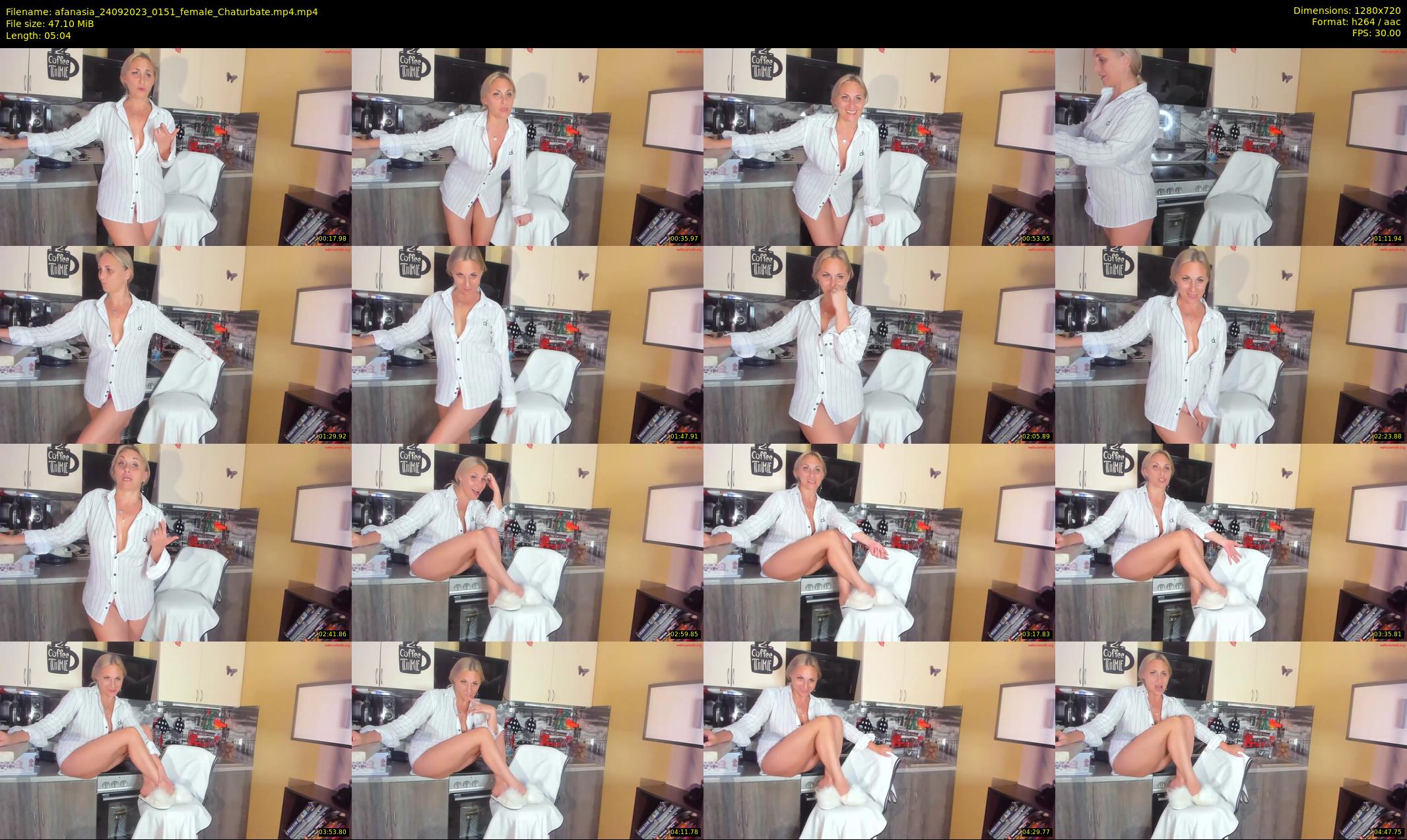 afanasia — 6 minute Chaturbate female cam show recording, 720p, Sep 24, 2023