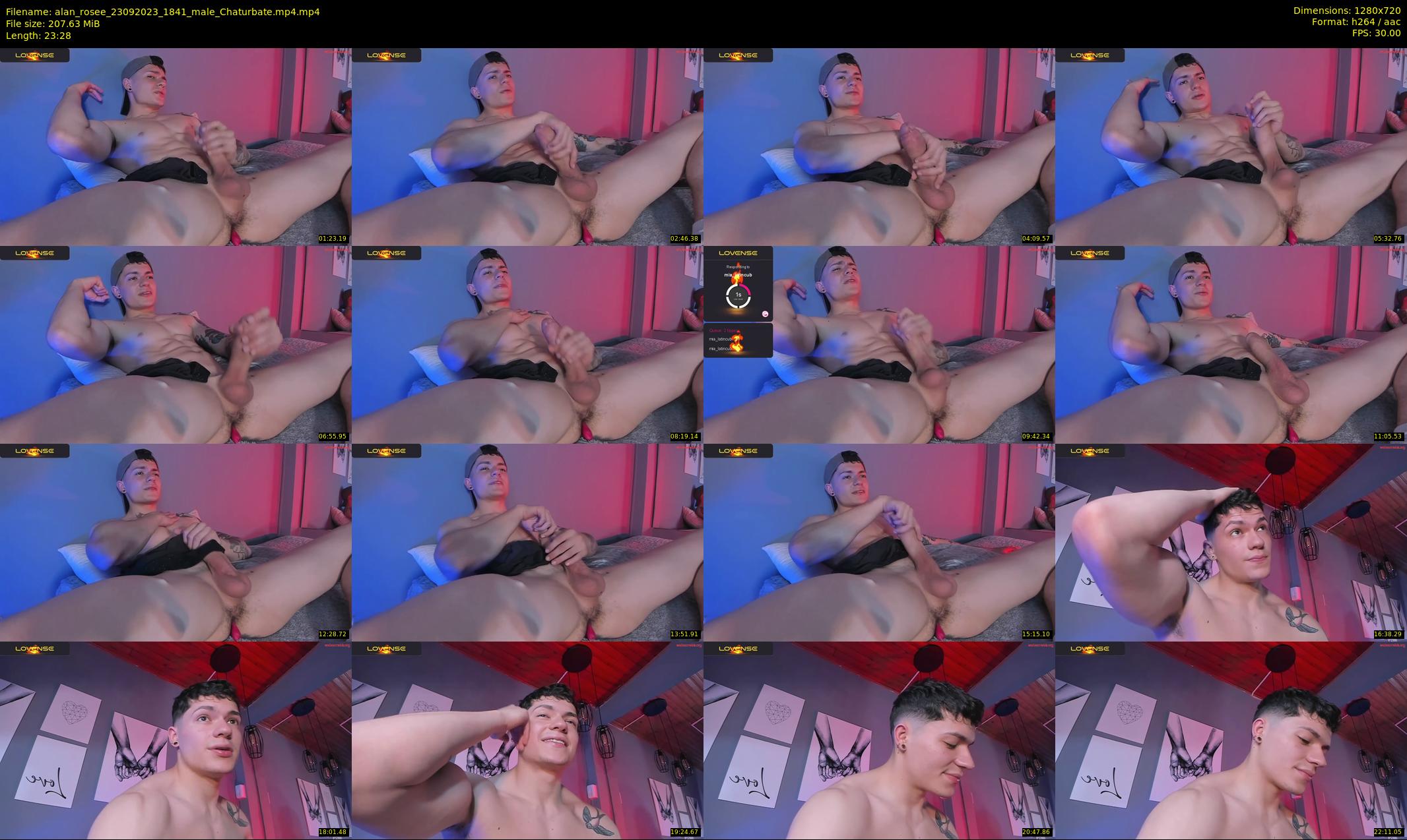 alan_rosee — 24 minute Chaturbate male cam show recording, 720p, Sep 23, 2023