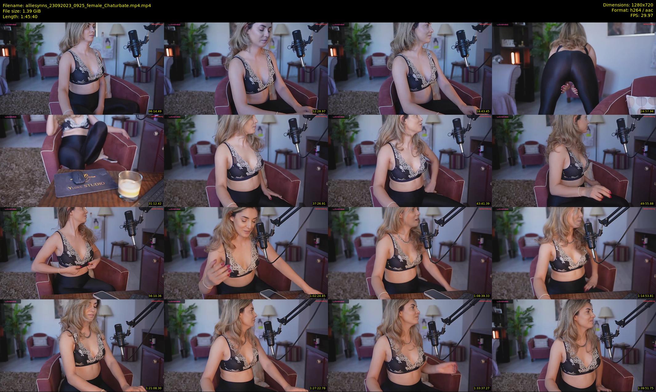 alliesynns — 106 minute Chaturbate female cam show recording, 720p, Sep 23, 2023
