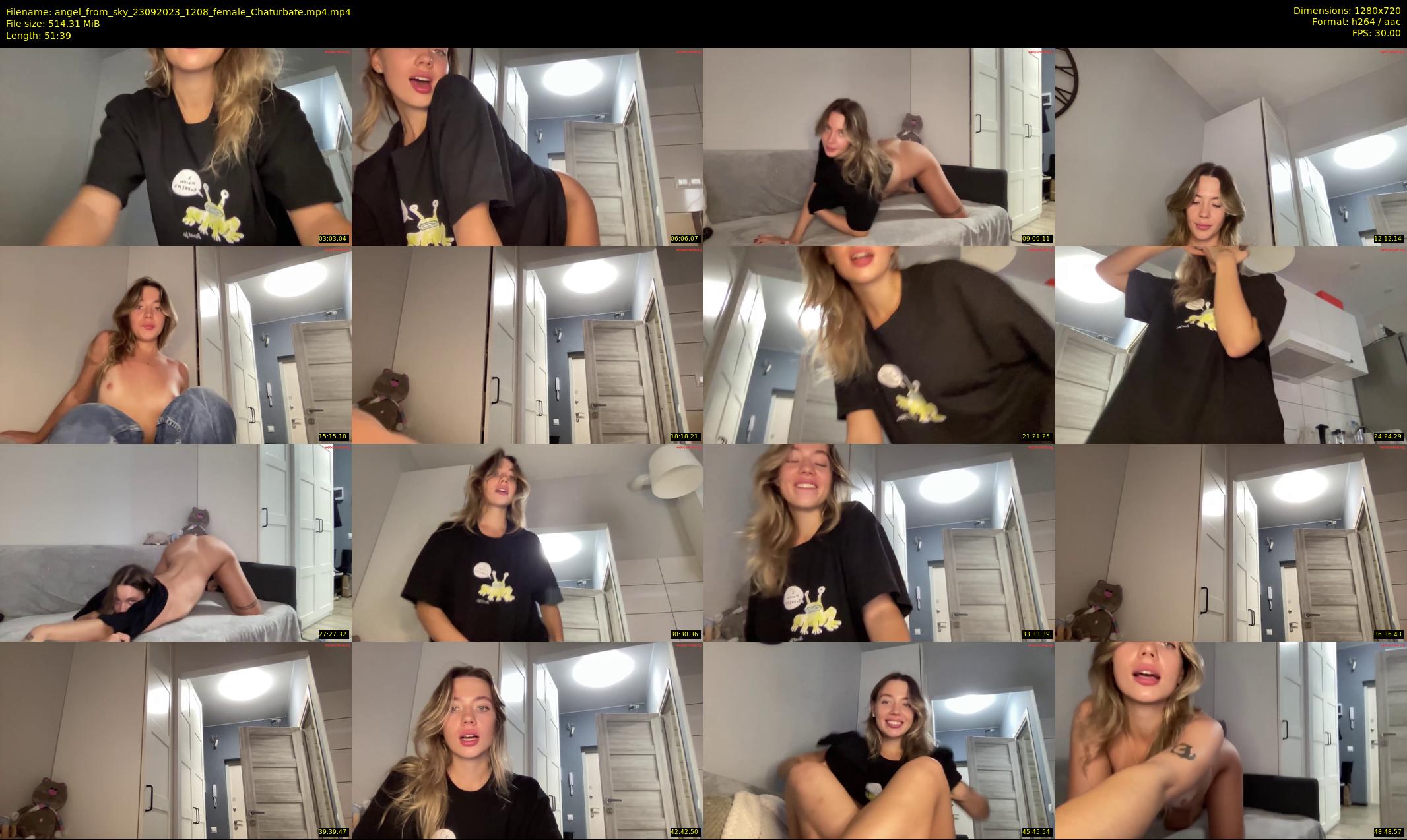 angel_from_sky — 52 minute Chaturbate female cam show recording, 720p, Sep 23, 2023