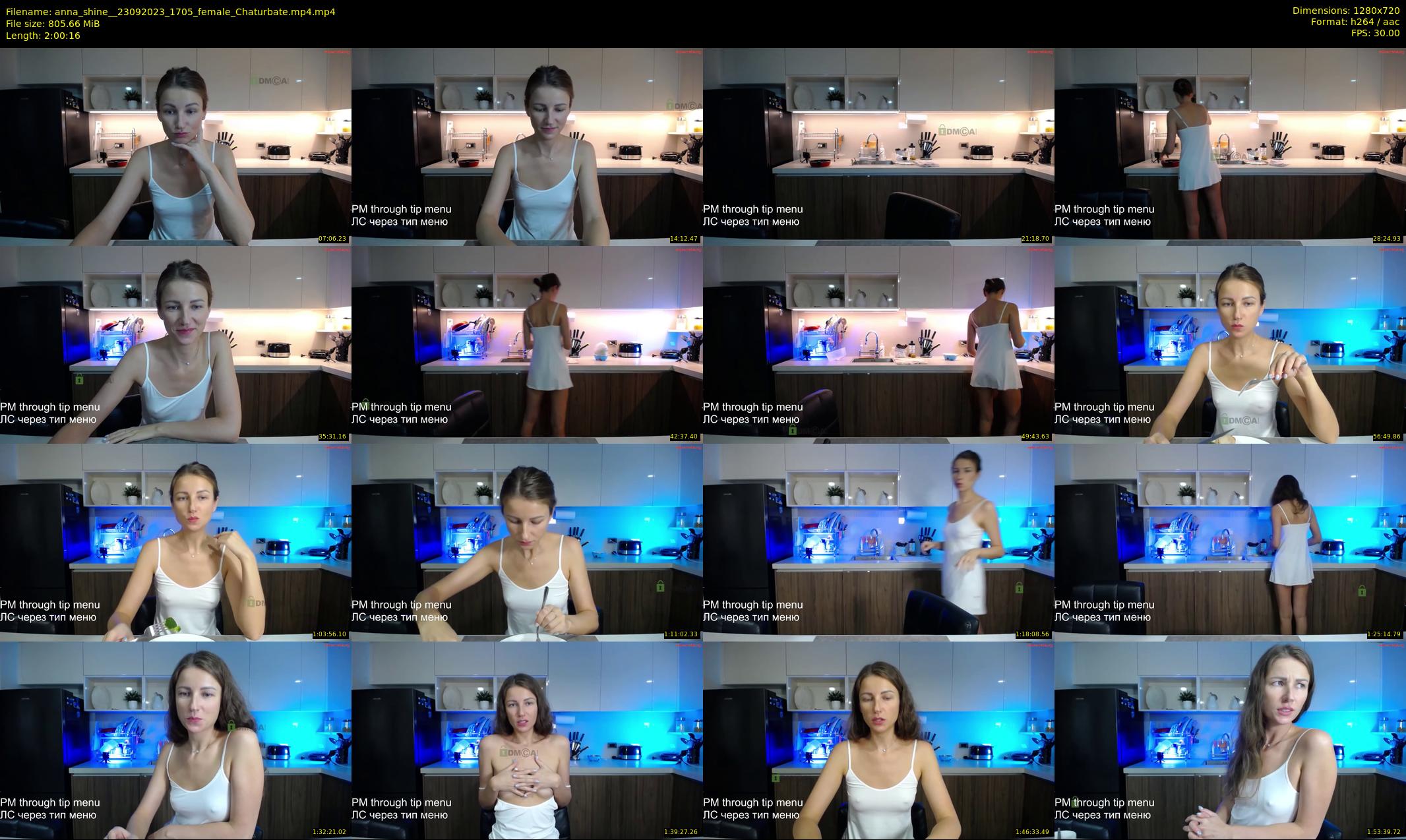 anna_shine_ — 121 minute Chaturbate female cam show recording, 720p, Sep 23, 2023