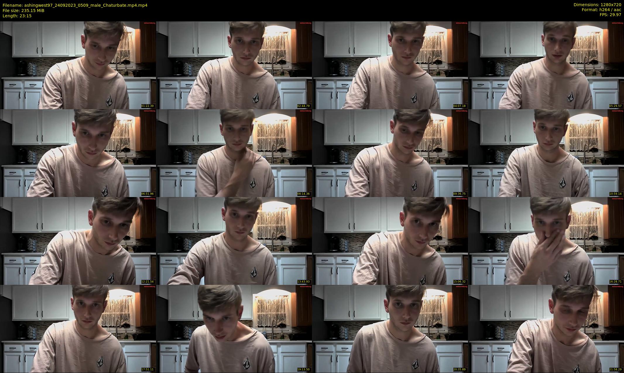 ashingwest97 — 24 minute Chaturbate male cam show recording, 720p, Sep 24, 2023