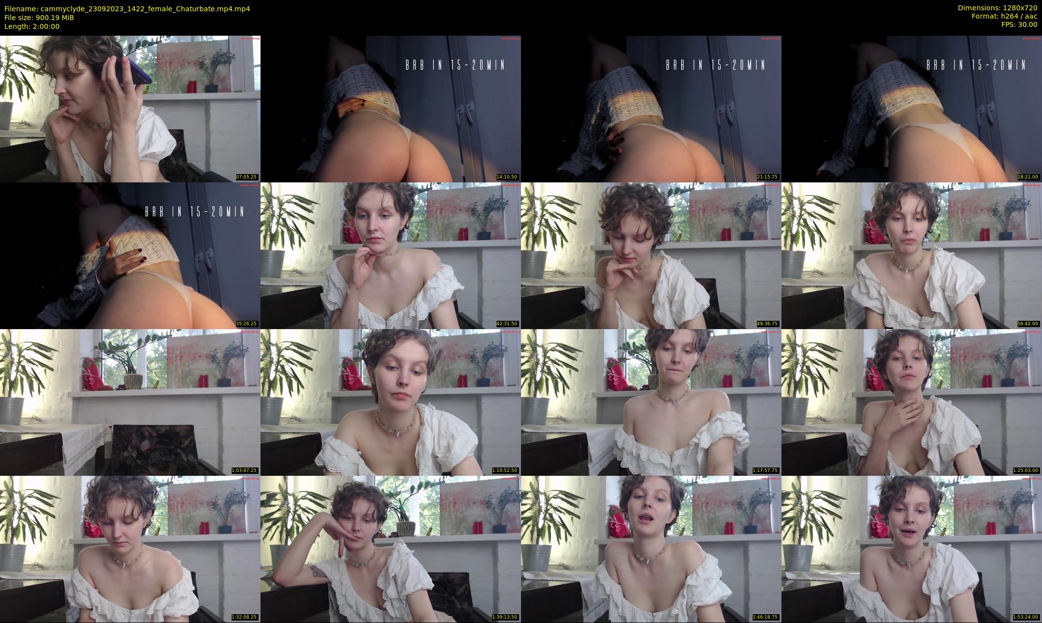 cammyclyde — 120 minute Chaturbate female cam show recording, 720p, Sep 23, 2023