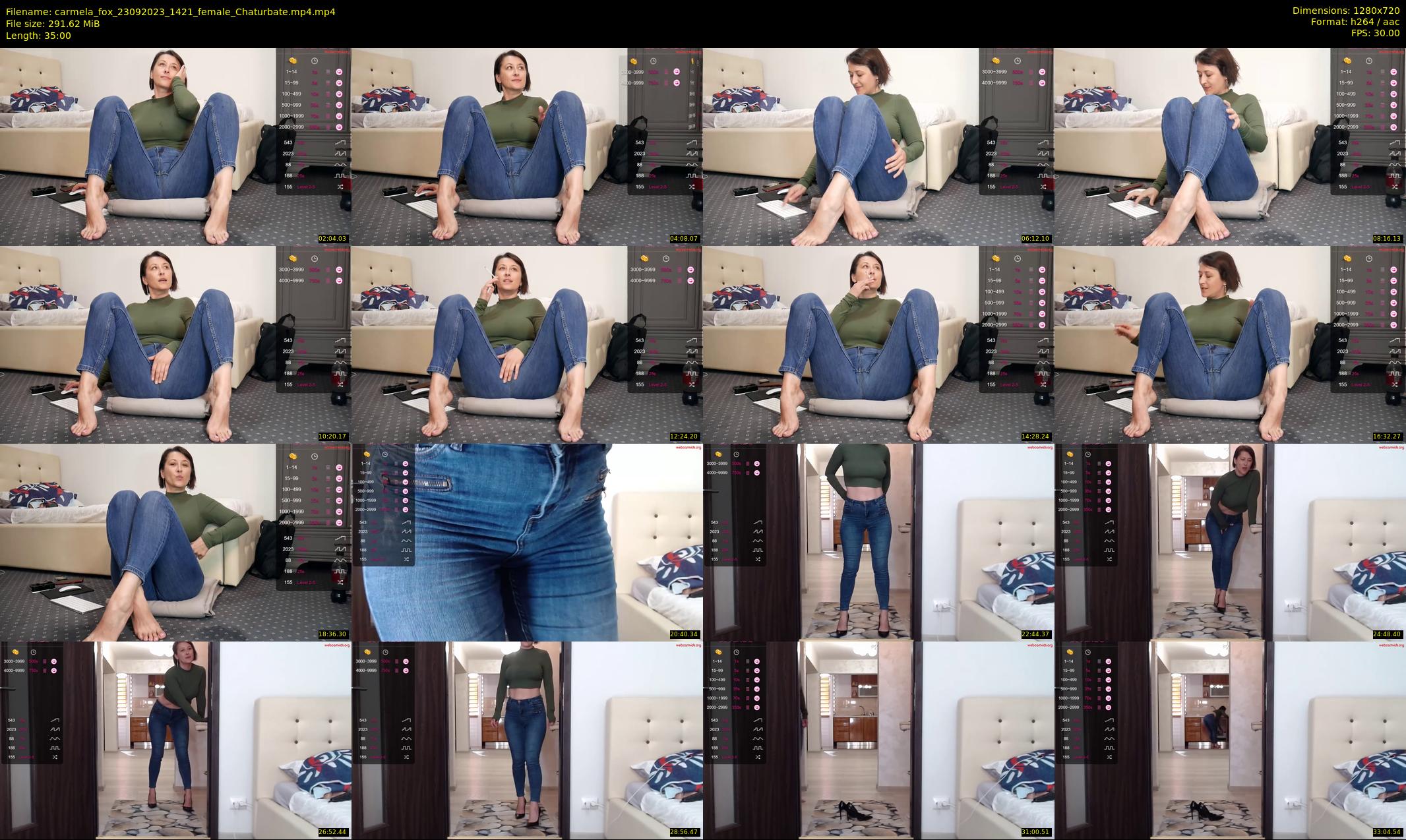 carmela_fox — 35 minute Chaturbate female cam show recording, 720p, Sep 23, 2023