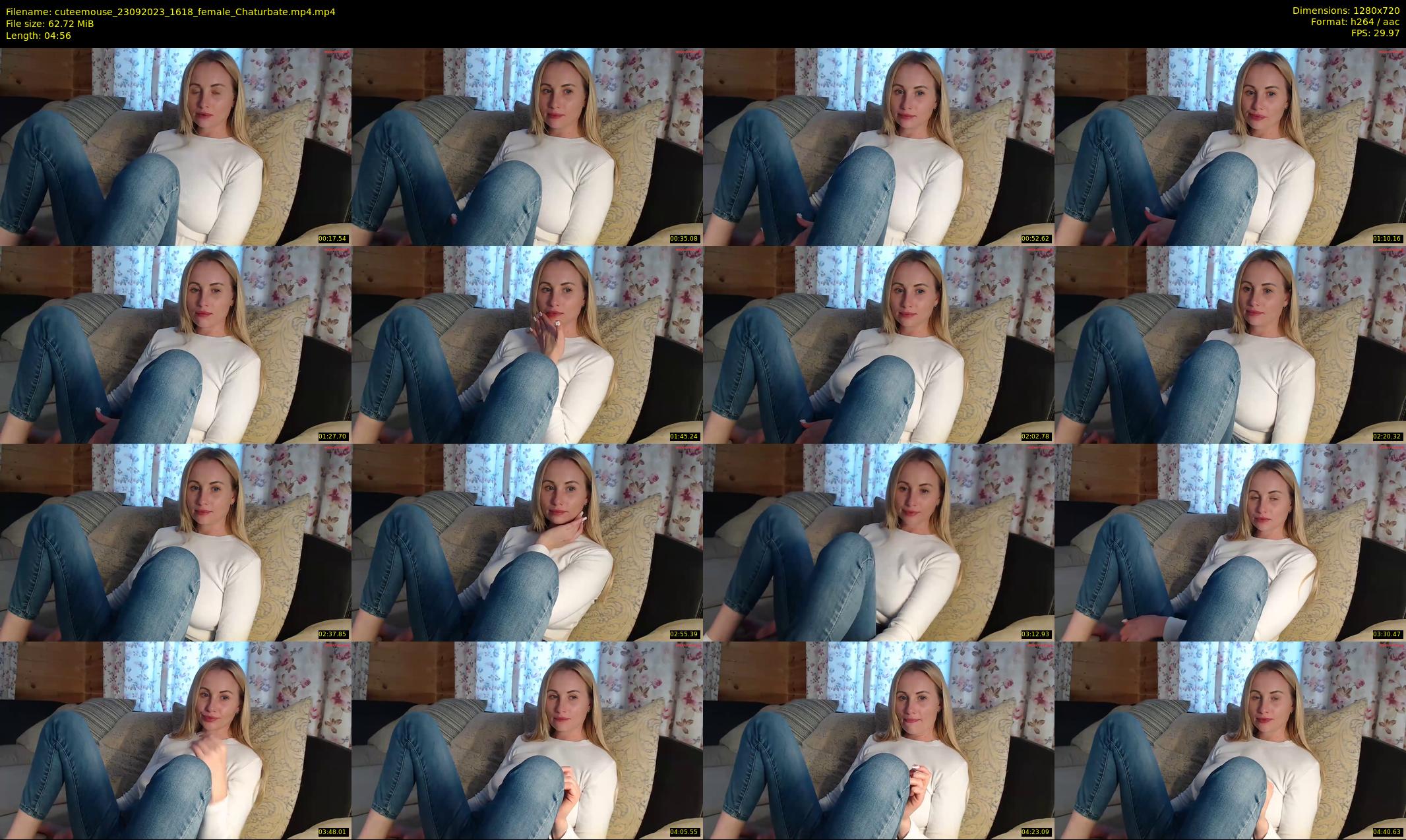 cuteemouse — 5 minute Chaturbate female cam show recording, 720p, Sep 23, 2023