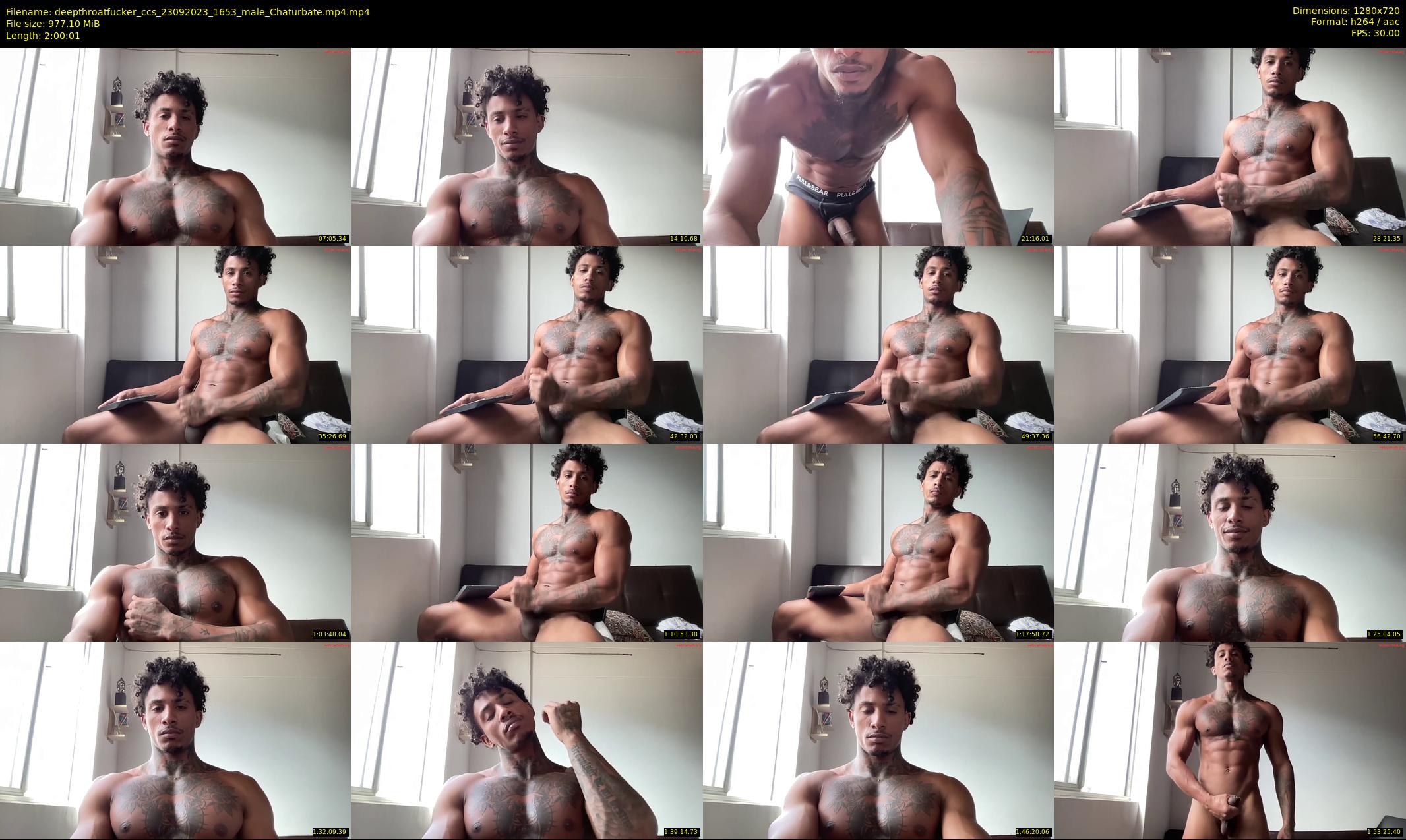 deepthroatfucker_ccs — 121 minute Chaturbate male cam show recording, 720p, Sep 23, 2023