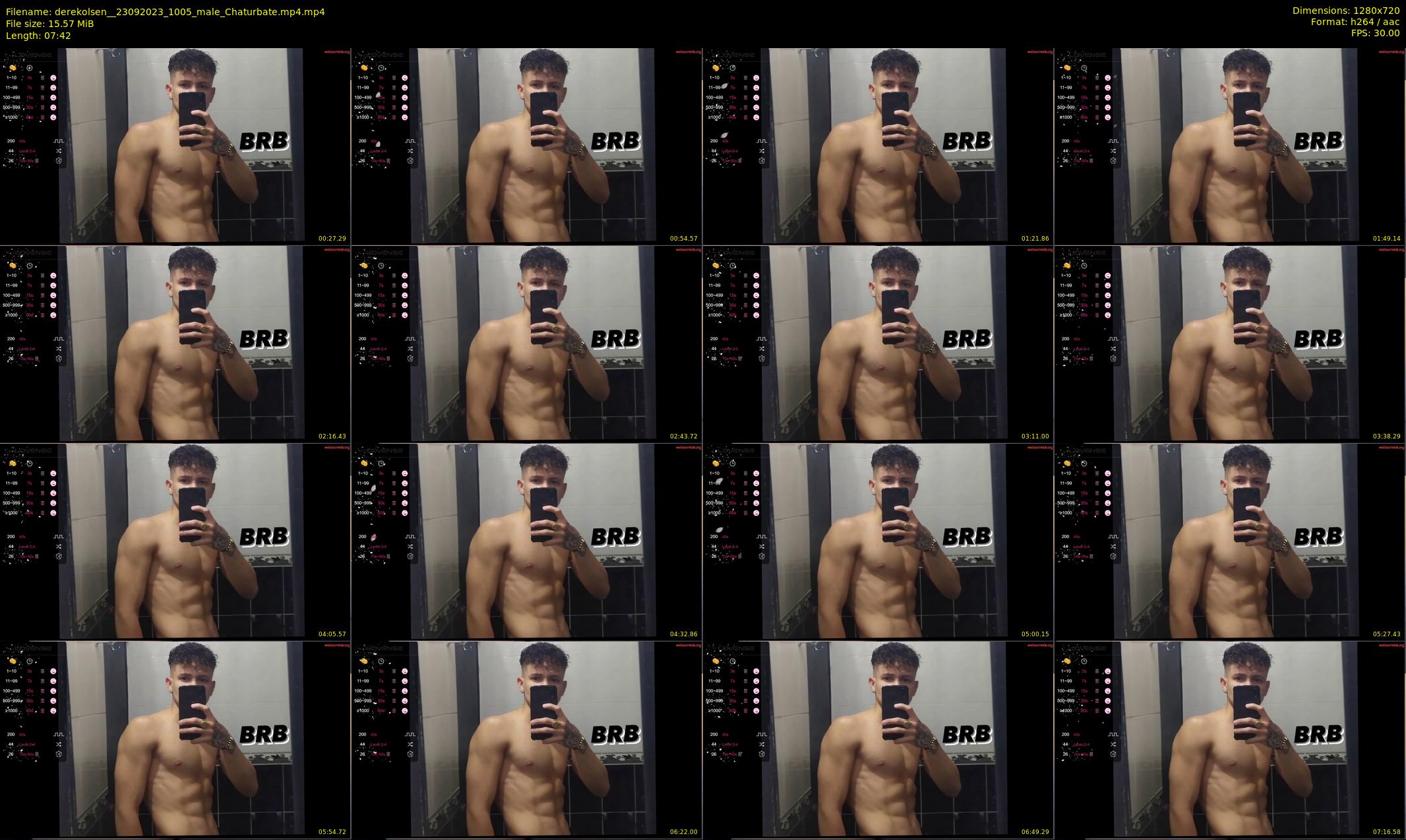 derekolsen_ — 8 minute Chaturbate male cam show recording, 720p, Sep 23, 2023
